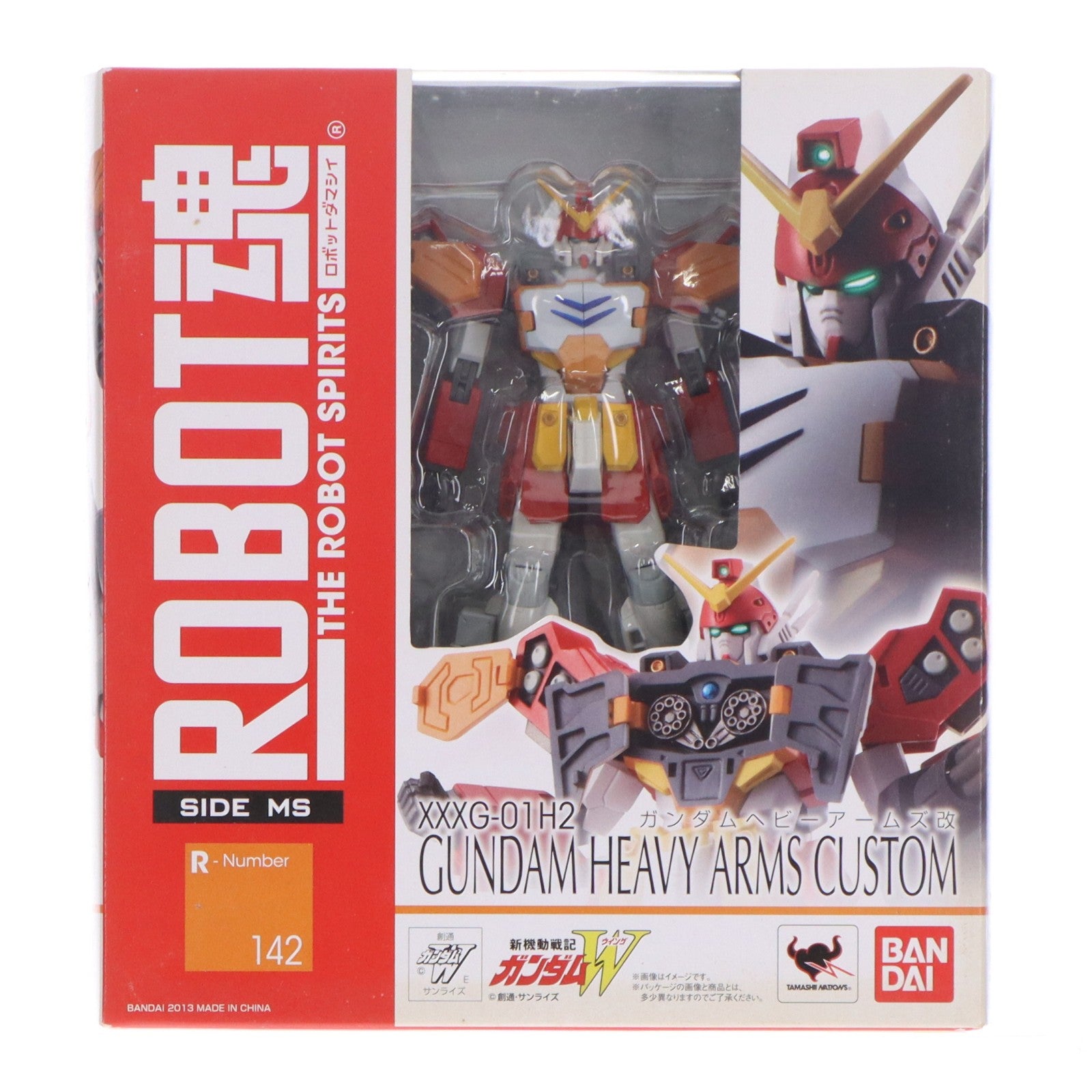 【中古即納】[FIG] ROBOT魂(SIDE MS) ガンダムヘビーアームズ改 新機動戦記ガンダムW(ウイング) 完成品 可動フィギュア バンダイ(20130622)