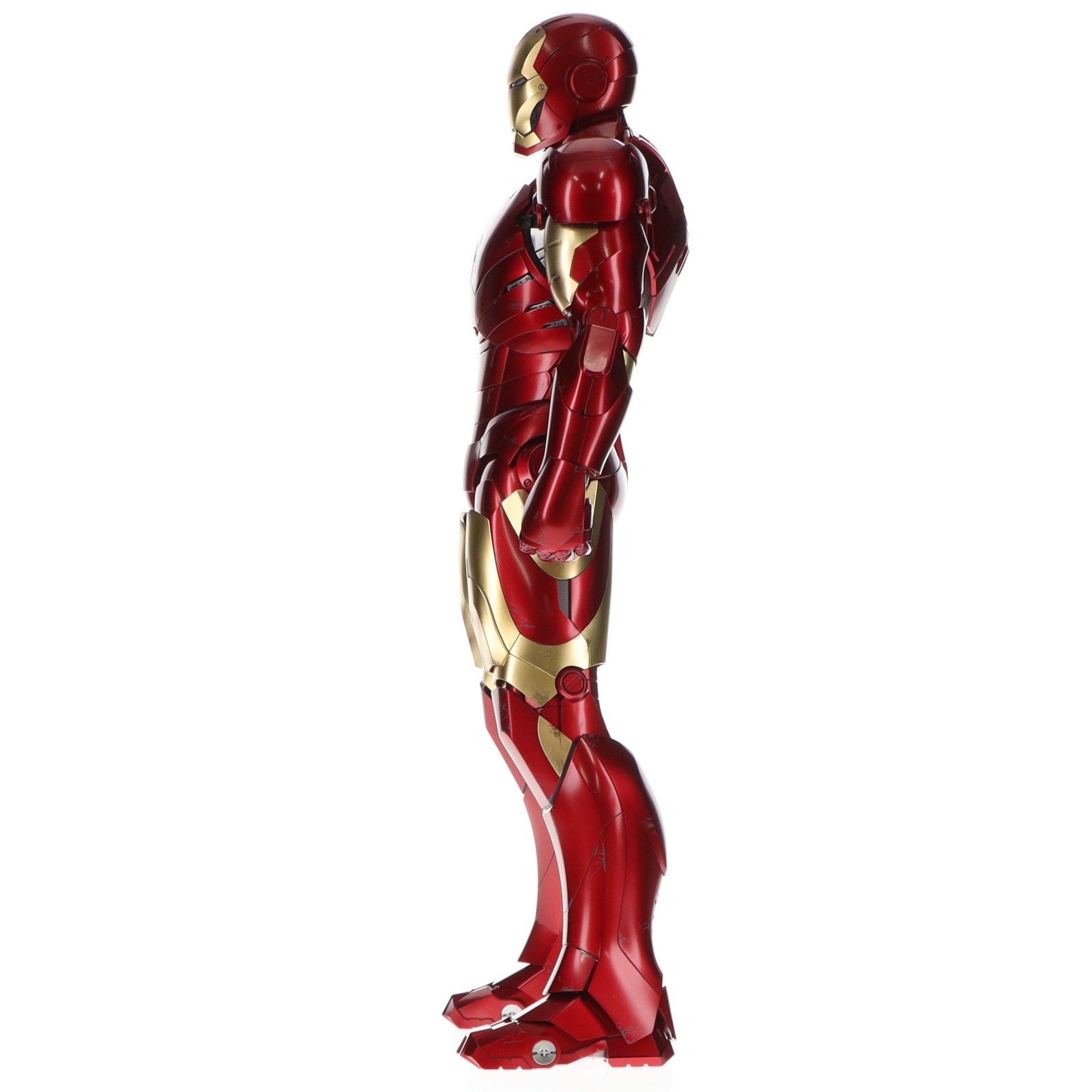 【中古即納】[FIG] アイアンマン・マーク3 アイアンマン 1/4 完成品 アクションフィギュア(QS011) ホットトイズ(20191225)