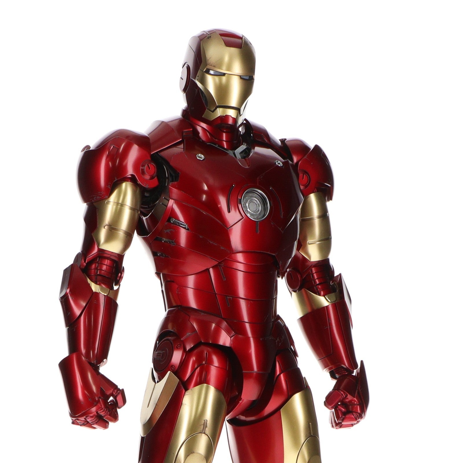 【中古即納】[FIG] アイアンマン・マーク3 アイアンマン 1/4 完成品 アクションフィギュア(QS011) ホットトイズ(20191225)