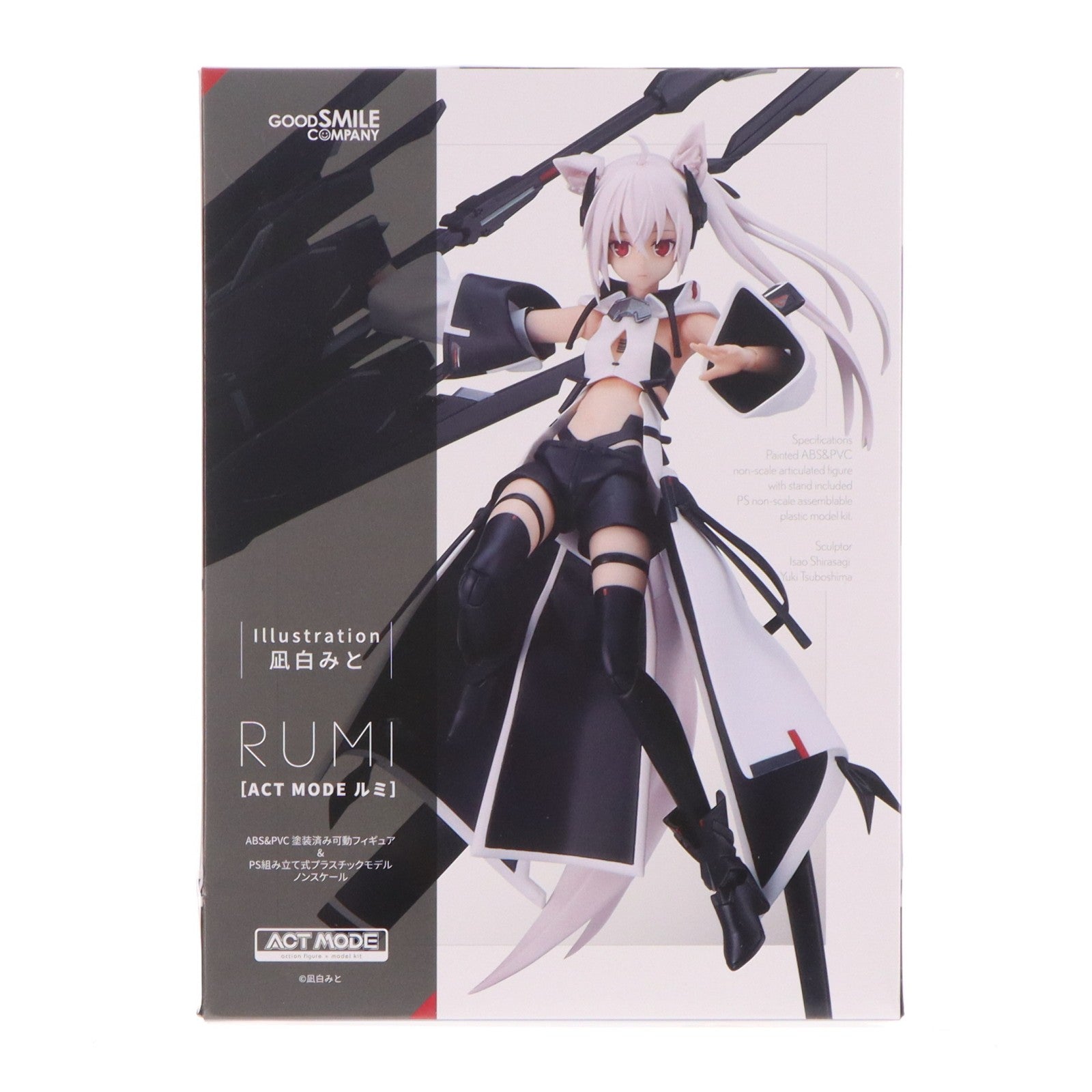 【中古即納】[FIG] ACT MODE ルミ 凪白みとオリジナルキャラクター 完成品 可動フィギュア プラモデル グッドスマイルカンパニー(20211023)