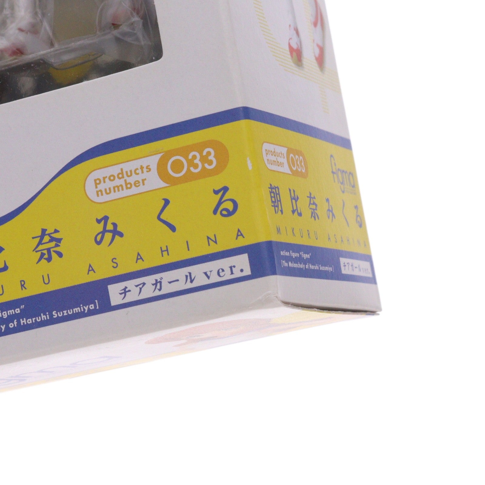 【中古即納】[FIG] figma(フィグマ) 033 朝比奈みくる(あさひなみくる) チアガールver. 涼宮ハルヒの憂鬱 完成品 可動フィギュア マックスファクトリー(20090401)