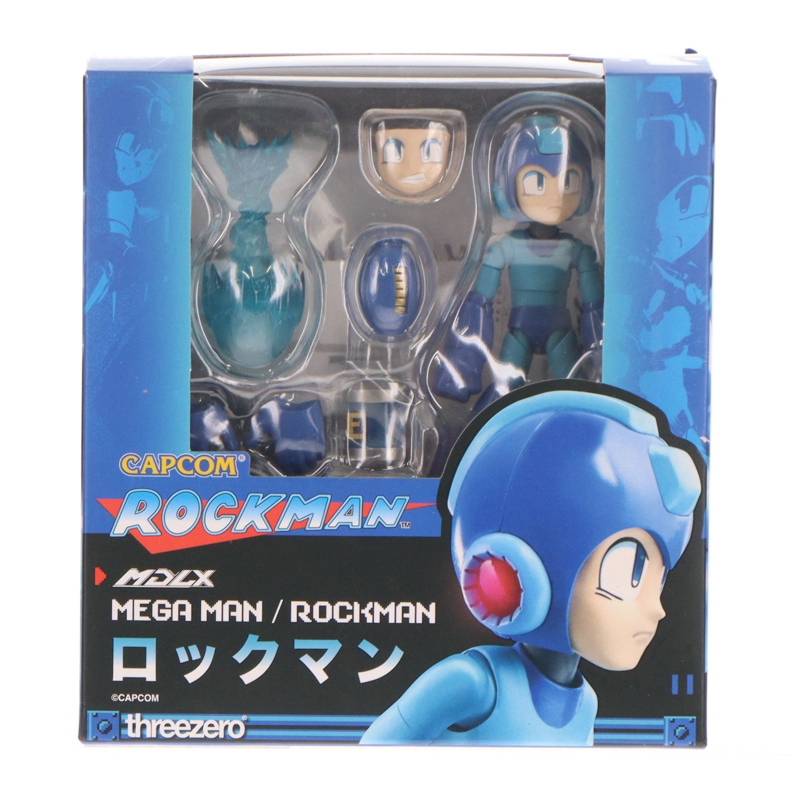 【中古即納】[FIG] MDLX ロックマン 完成品 可動フィギュア threezero(スリーゼロ)/グッドスマイルカンパニー(20241218)