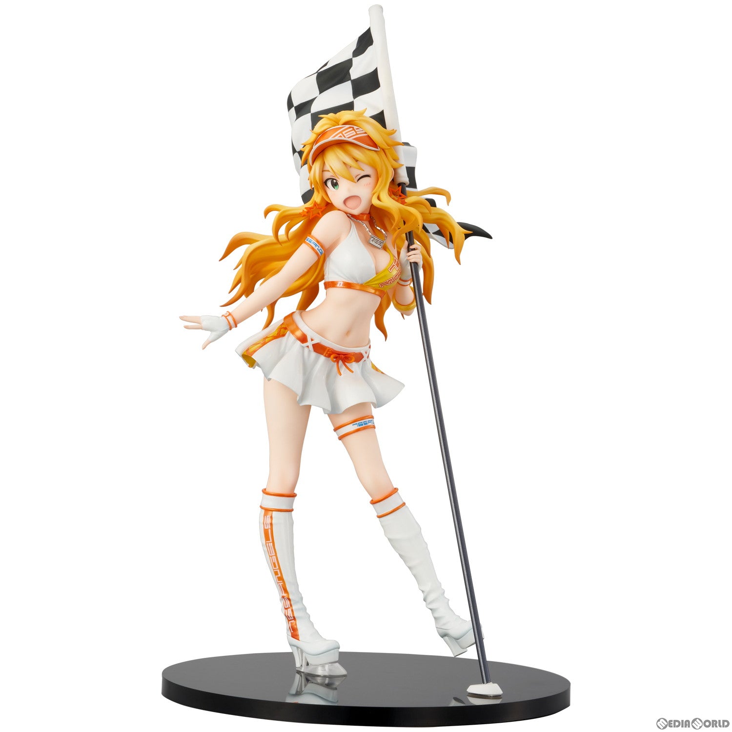 【中古即納】[FIG] (再販) 星井美希(ほしいみき) 小悪魔サーキットレディVer. アイドルマスター ミリオンライブ! 完成品 フィギュア ユニオンクリエイティブ(20240831)