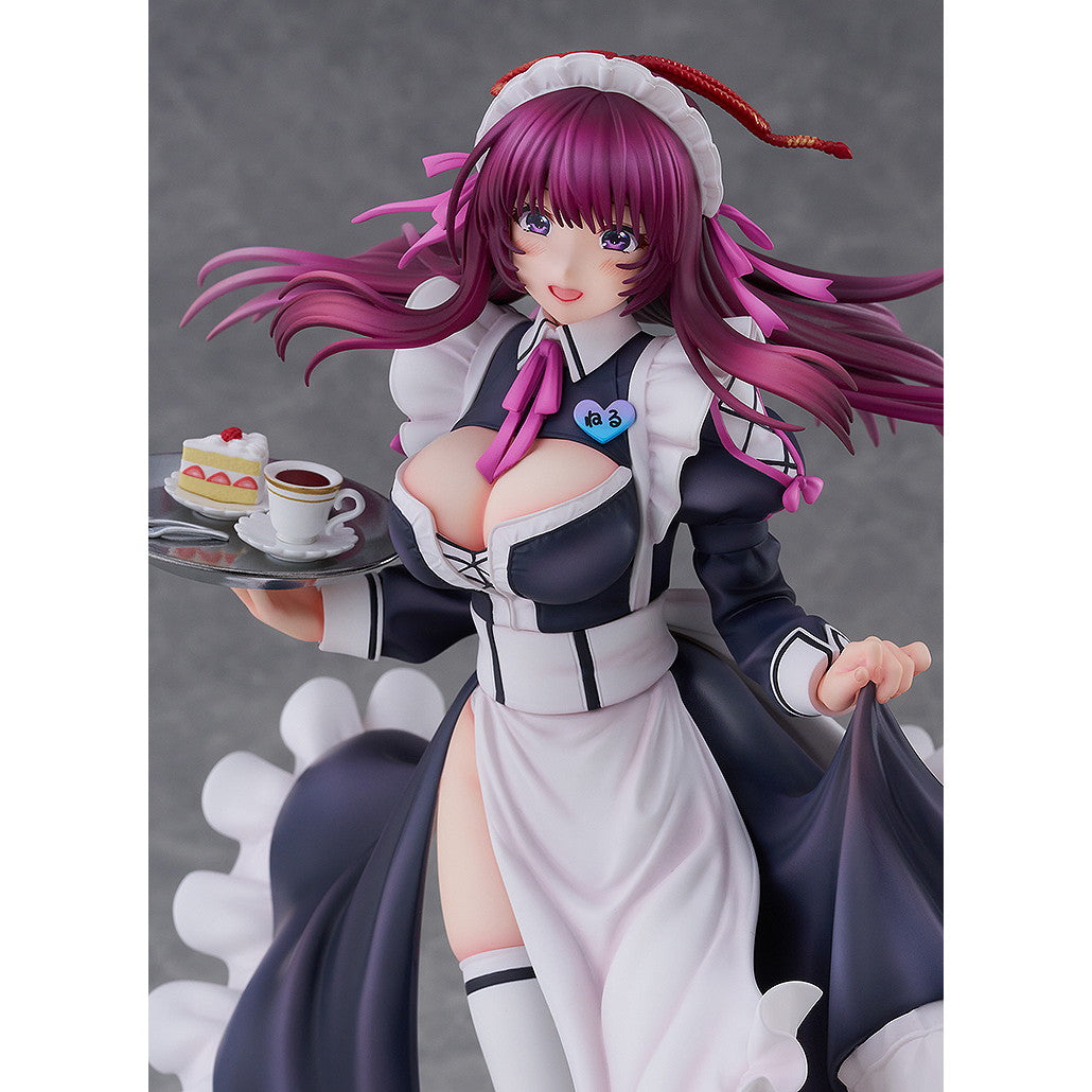 【中古即納】[FIG] Maid Maison 志津城ねる(しづきねる) illustration by ピロ水 はにかみ彼女 1/6 完成品 フィギュア DMM Factory(20260222)