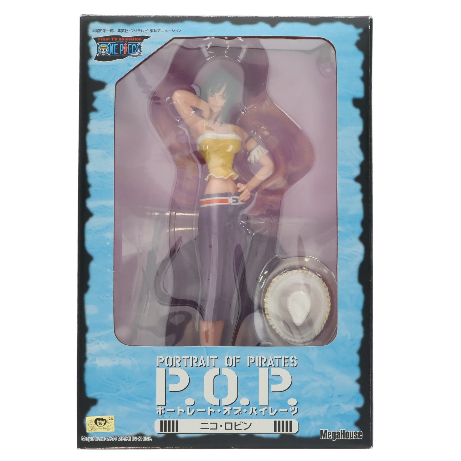 【中古即納】[FIG] エクセレントモデル Portrait.Of.Pirates P.O.P ワンピースシリーズII ニコ・ロビン ONE PIECE 1/8 完成品 フィギュア メガハウス(20041030)