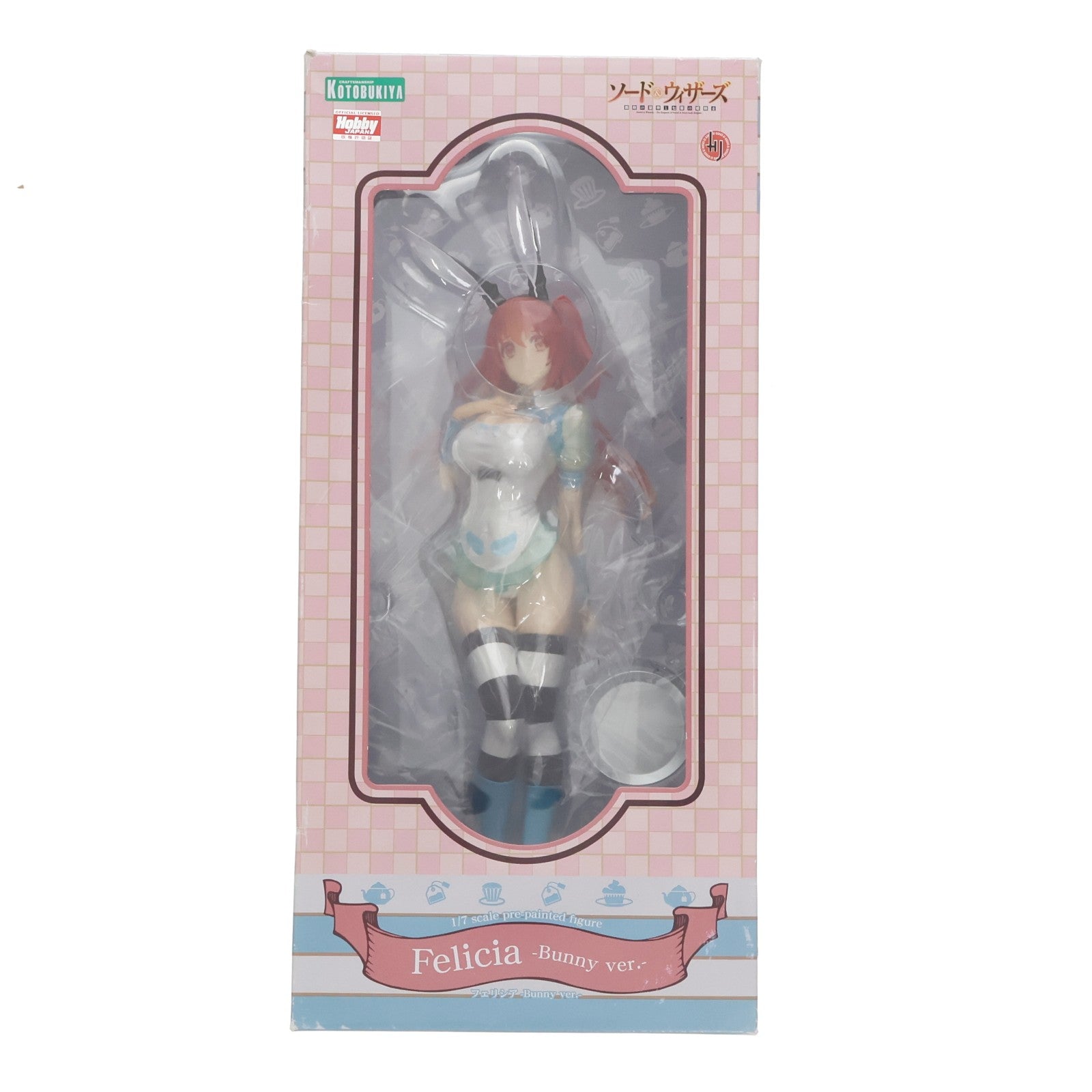 【中古即納】[FIG] フェリシア-Bunny ver.- ソード&ウィザーズ 覇剣の皇帝と七星の姫騎士 1/7 完成品 フィギュア(PP642) コトブキヤ(20170401)