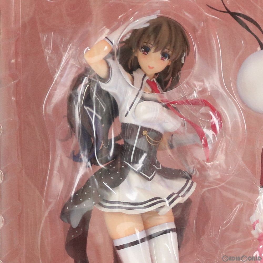 【中古即納】[FIG] ポストカード付属 美嶋はるな(みしまはるな) CHUNITHM(チュウニズム) 1/7 完成品 フィギュア(AX-0116) アルファマックス(20170329)