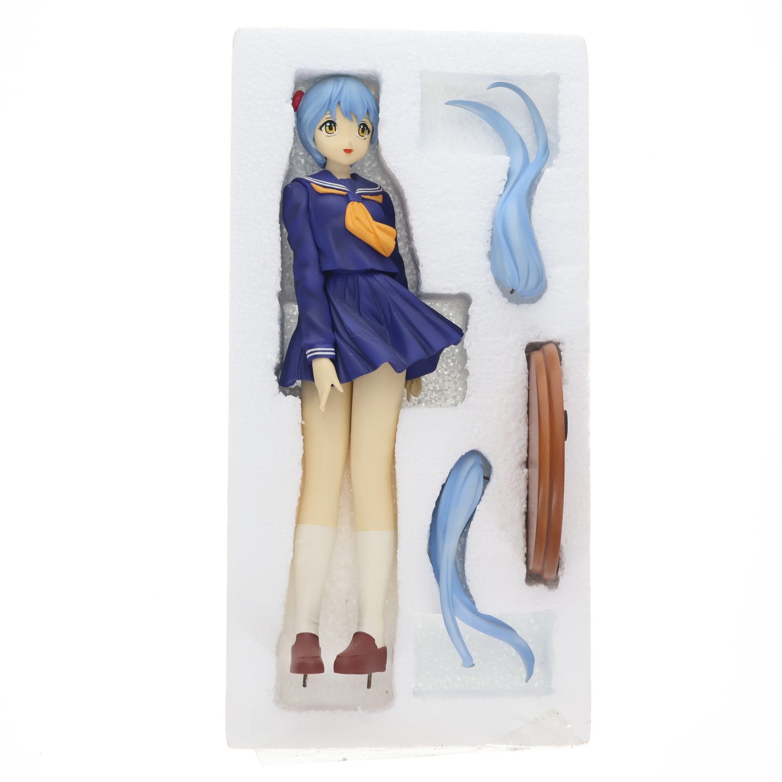 【中古即納】[FIG] ホシノ・ルリ セーラー服(胸リボン オレンジVer.) 機動戦艦ナデシコ 1/5 完成品 フィギュア セガトイズ/ムサシヤ(20010810)