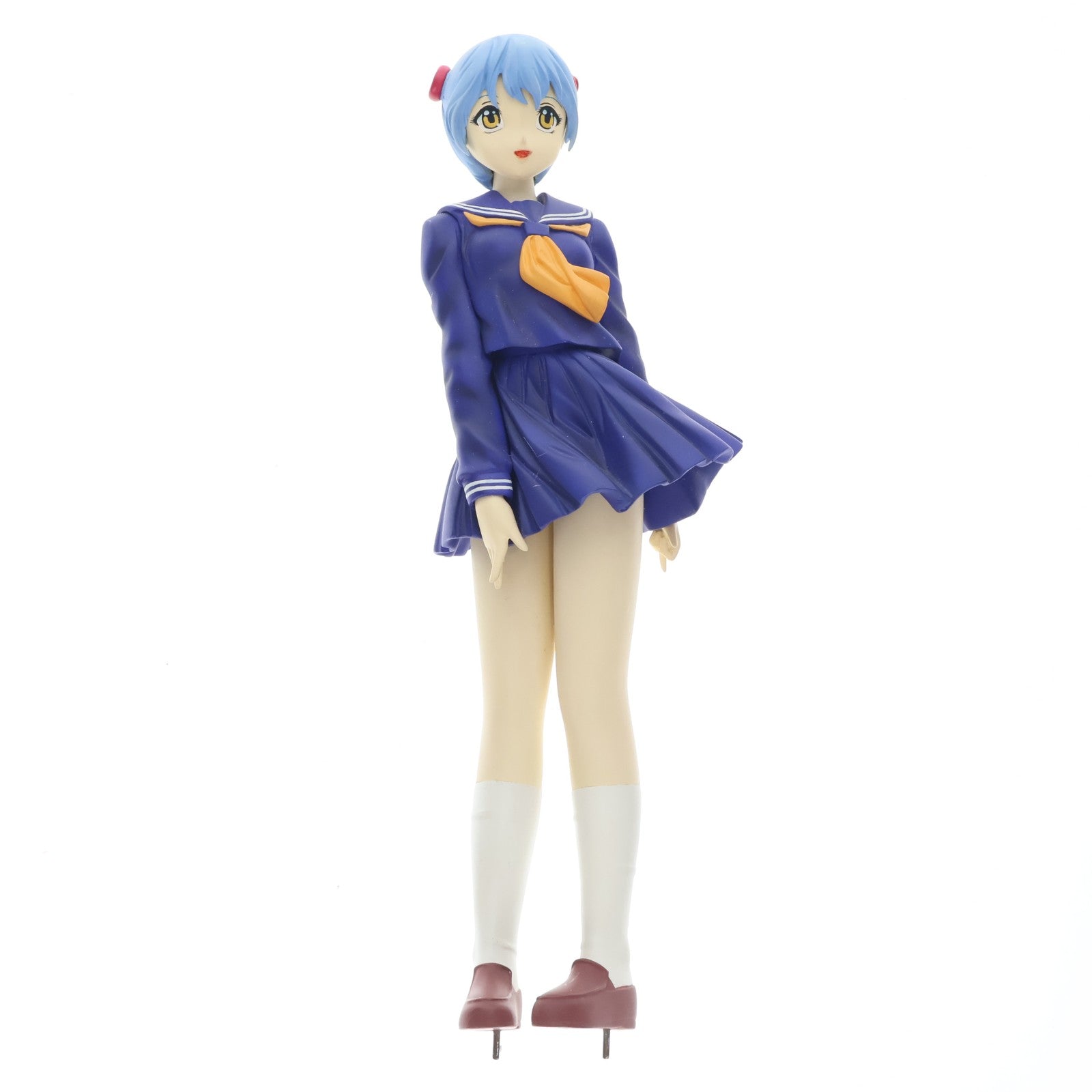 【中古即納】[FIG] ホシノ・ルリ セーラー服(胸リボン オレンジVer.) 機動戦艦ナデシコ 1/5 完成品 フィギュア セガトイズ/ムサシヤ(20010810)