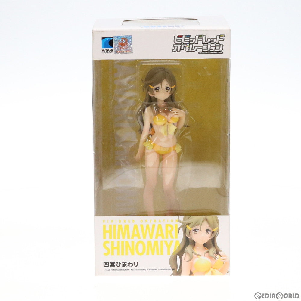【中古即納】[FIG] BEACH QUEENS(ビーチクイーンズ) 四宮ひまわり(しのみやひまわり) ビビッドレッド・オペレーション 1/10 完成品 フィギュア(NF-303) ウェーブ(WAVE)(20131217)