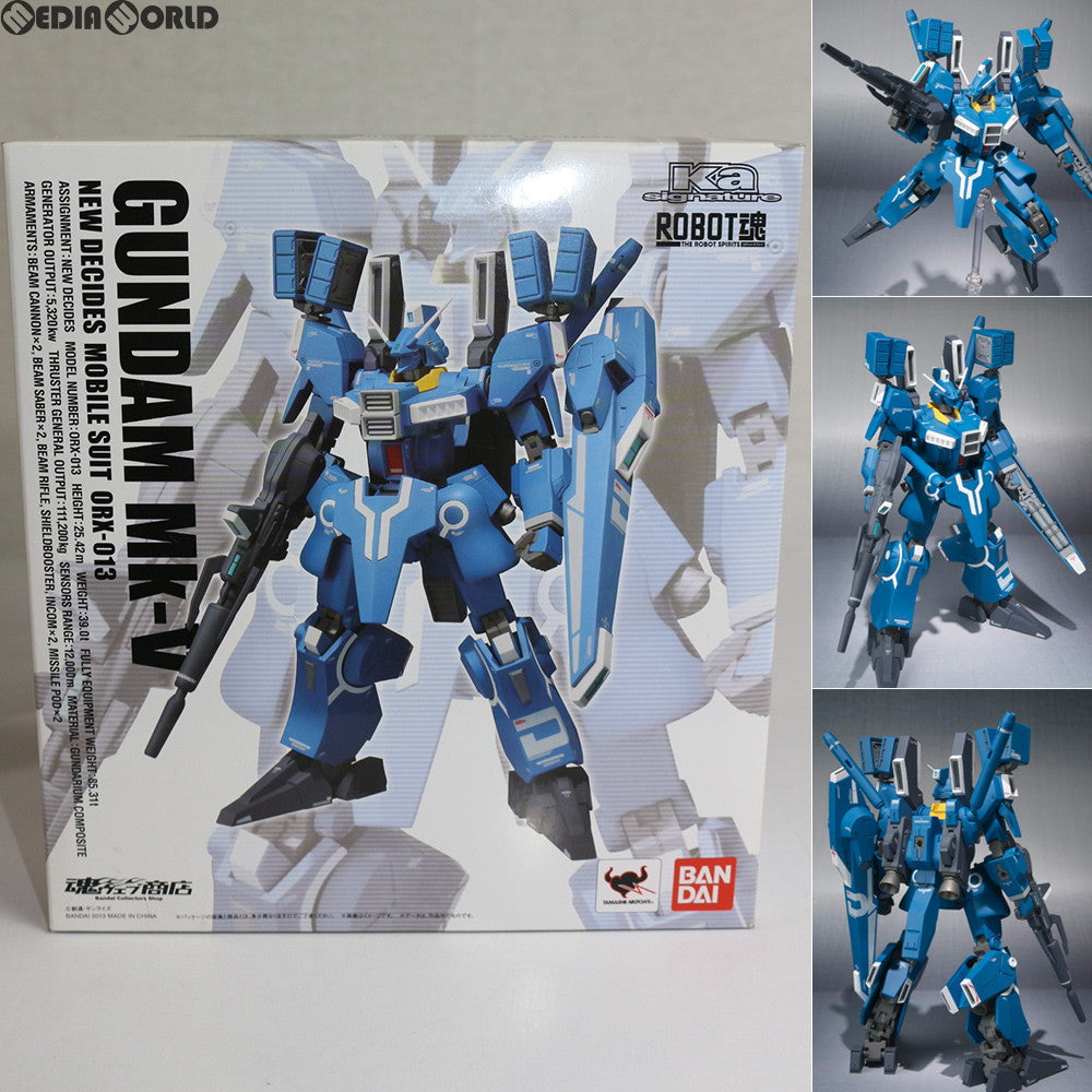 【中古即納】[FIG] 魂ウェブ商店限定 ROBOT魂(SIDE MS) ガンダムMk-V ガンダム・センチネル 完成品 可動フィギュア バンダイ(20130921)
