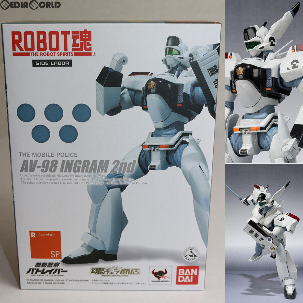 【中古即納】[FIG] 魂ウェブ商店限定 ROBOT魂(SIDE LABOR) イングラム2号機(通常版) 機動警察パトレイバー 完成品 可動フィギュア バンダイ(20170331)