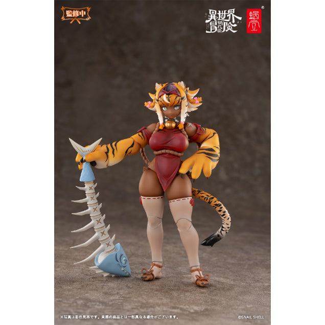 【中古即納】[FIG] マンガ肉付属 RPG-04 タイガーガール ガル 1/12 完成品 アクションフィギュア SNAIL SHELL(蝸之殻)(20260430)