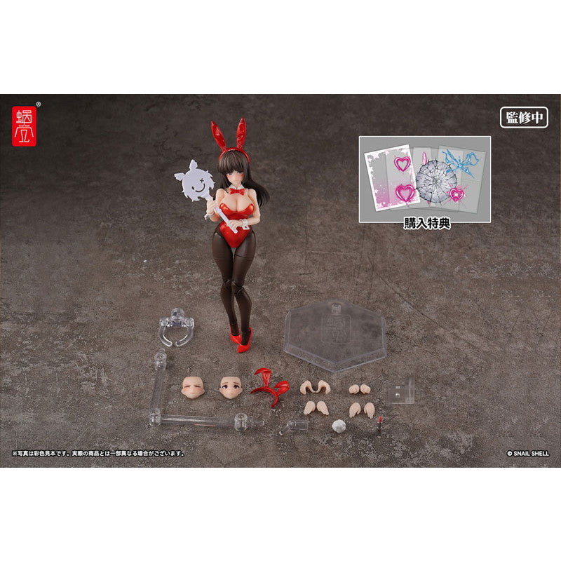 【中古即納】[FIG] スキルエフェクトパーツ付属 空想JKシリーズ JK-01バニーガール レナ 1/12 完成品 アクションフィギュア SNAIL SHELL(蝸之殻)(20260228)