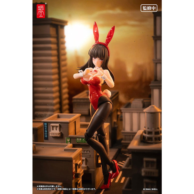 【中古即納】[FIG] スキルエフェクトパーツ付属 空想JKシリーズ JK-01バニーガール レナ 1/12 完成品 アクションフィギュア SNAIL SHELL(蝸之殻)(20260228)
