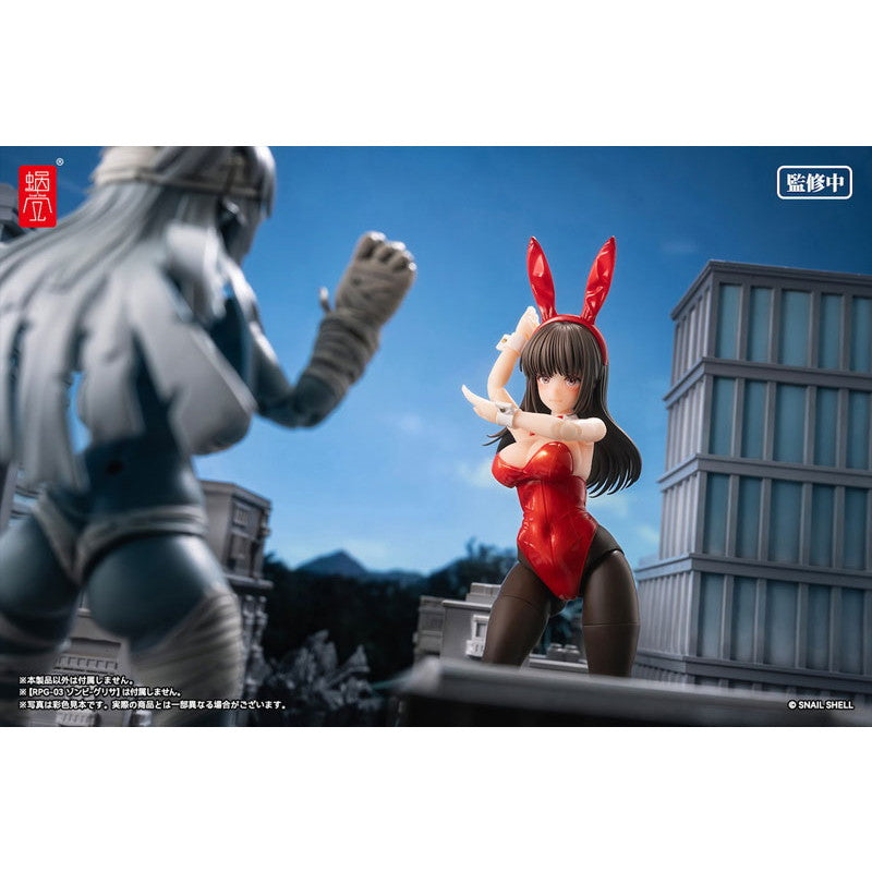 【中古即納】[FIG] スキルエフェクトパーツ付属 空想JKシリーズ JK-01バニーガール レナ 1/12 完成品 アクションフィギュア SNAIL SHELL(蝸之殻)(20260228)