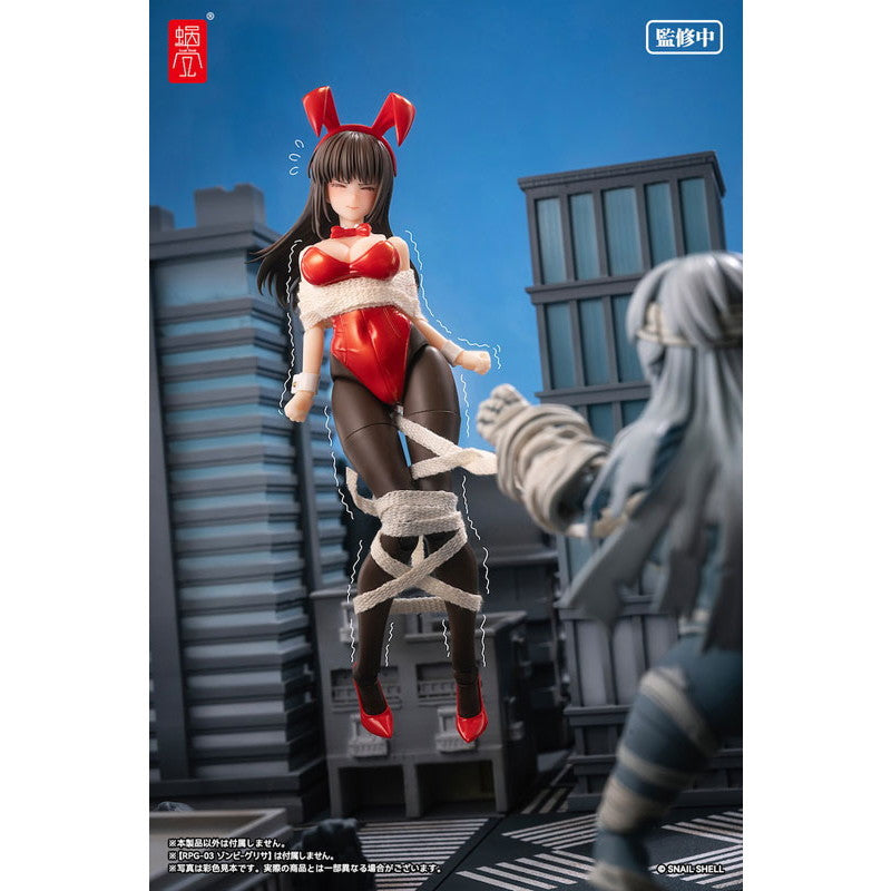 【中古即納】[FIG] スキルエフェクトパーツ付属 空想JKシリーズ JK-01バニーガール レナ 1/12 完成品 アクションフィギュア SNAIL SHELL(蝸之殻)(20260228)