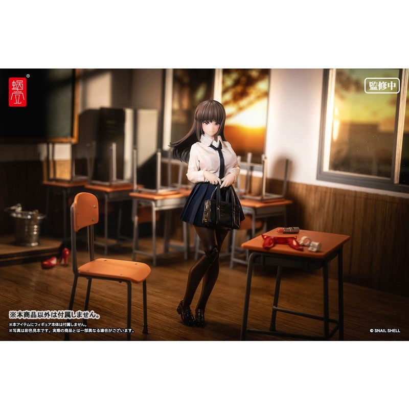 【中古即納】[FIG] バニーガール レナ用高校制服ドール服セット 完成品オプションパーツ 1/10-1/12 フィギュア用アクセサリ SNAIL SHELL(蝸之殻)(20260430)