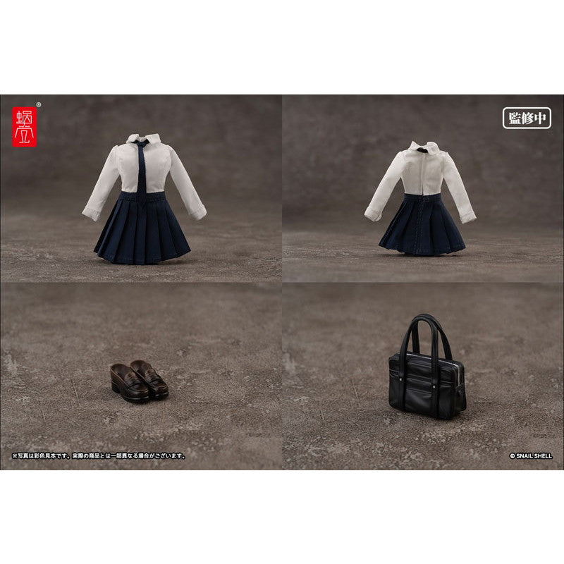 【中古即納】[FIG] バニーガール レナ用高校制服ドール服セット 完成品オプションパーツ 1/10-1/12 フィギュア用アクセサリ SNAIL SHELL(蝸之殻)(20260430)