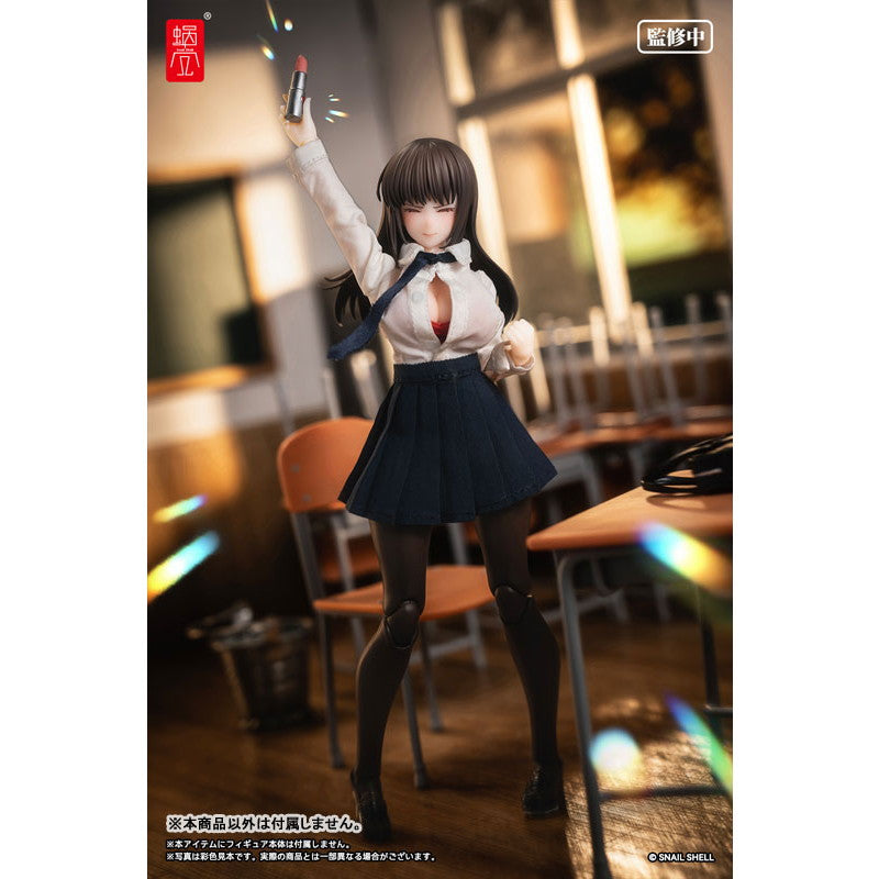 【中古即納】[FIG] バニーガール レナ用高校制服ドール服セット 完成品オプションパーツ 1/10-1/12 フィギュア用アクセサリ SNAIL SHELL(蝸之殻)(20260430)