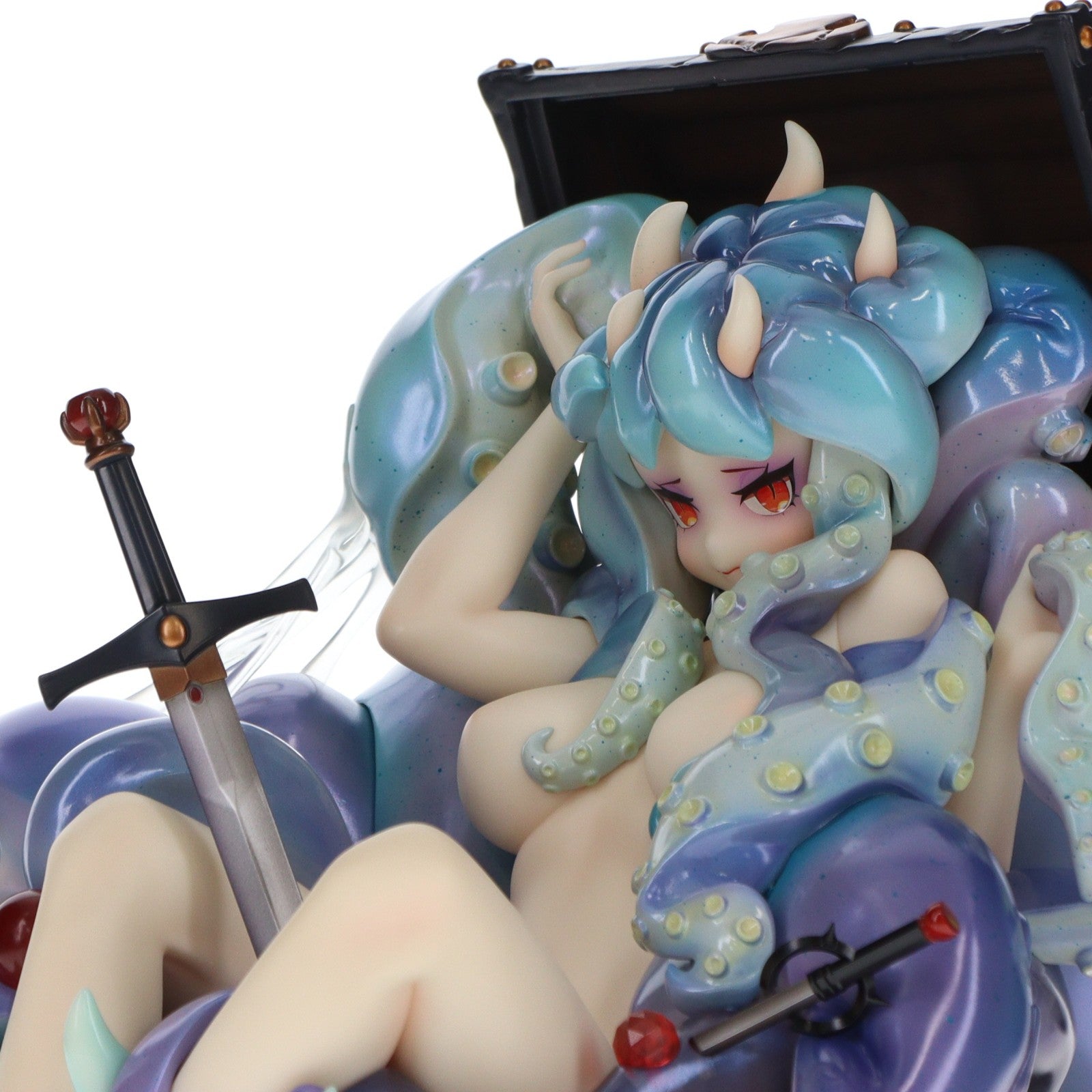 【中古即納】[FIG] 宝箱のモンスター オクトパス・ガール 1/3 完成品 フィギュア 蝸之殼スタジオ(20230131)