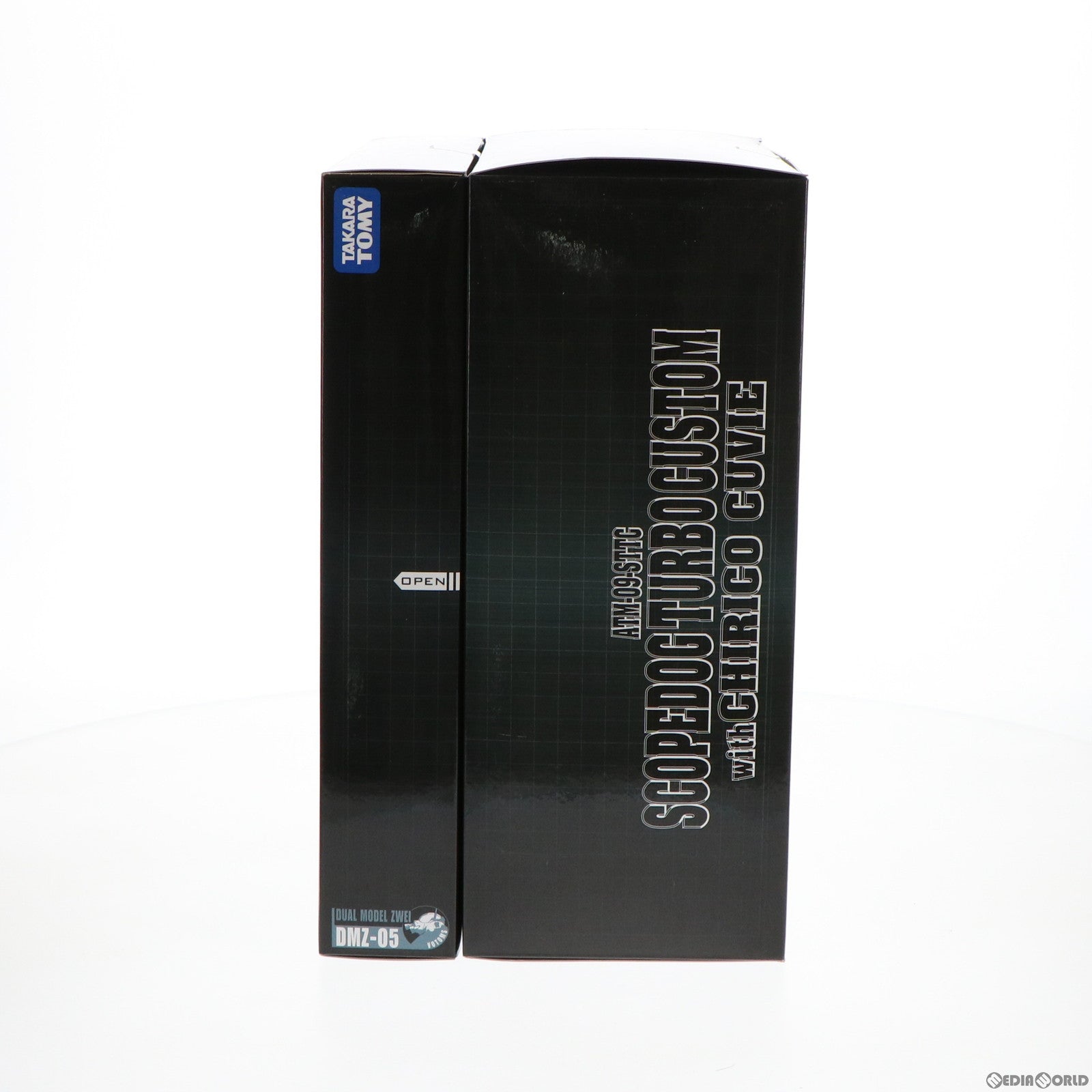 【中古即納】[FIG] DMZ-05 スコープドッグ ターボカスタム with キリコ・キュービィー(軍服Ver.) 装甲騎兵ボトムズ 1/18 完成品 可動フィギュア タカラトミー(20071213)