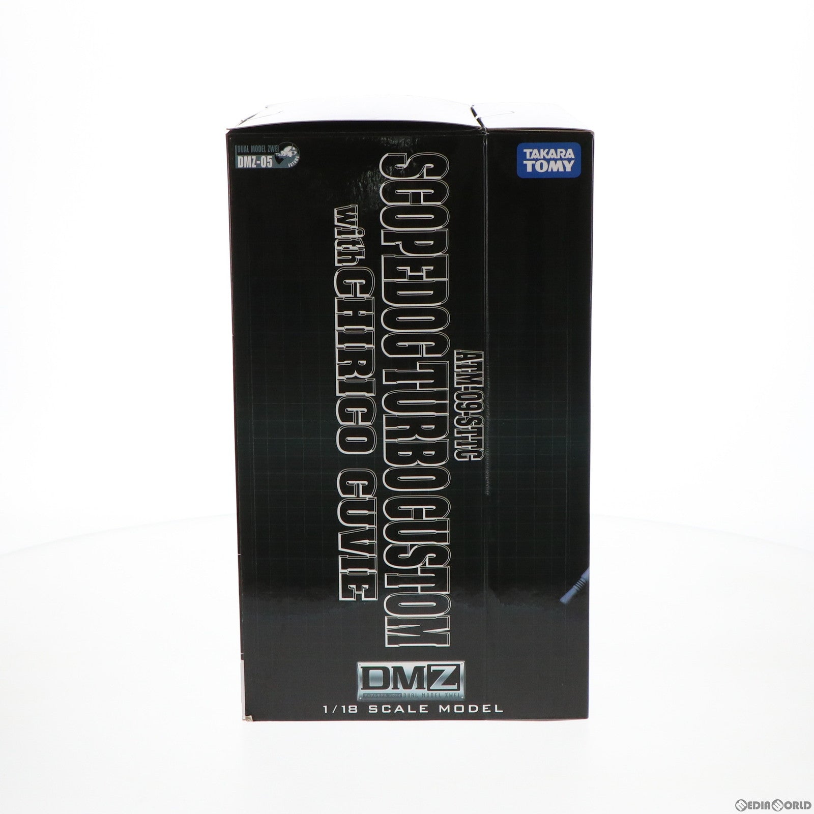 【中古即納】[FIG] DMZ-05 スコープドッグ ターボカスタム with キリコ・キュービィー(軍服Ver.) 装甲騎兵ボトムズ 1/18 完成品 可動フィギュア タカラトミー(20071213)