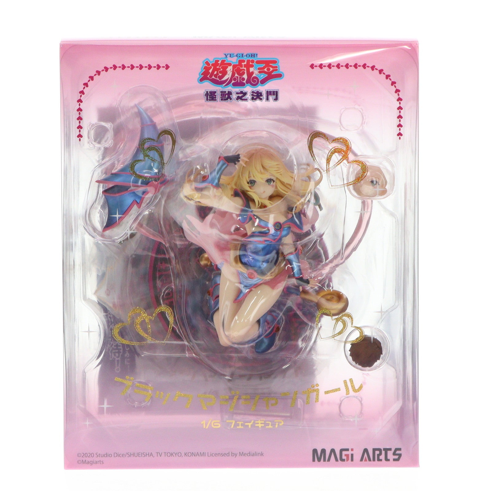 【中古即納】[FIG] 色紙&缶バッジ付属 ブラック・マジシャン・ガール 遊☆戯☆王デュエルモンスターズ 1/6 完成品 フィギュア MAGI ARTS(マギアーツ)(20230831)