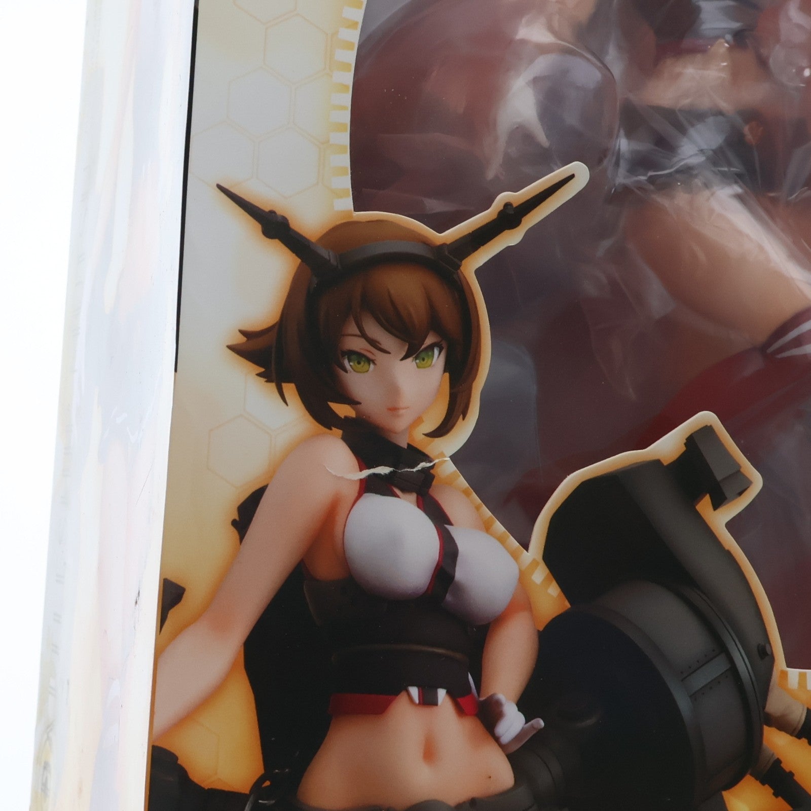 【中古即納】[FIG] 陸奥(むつ) 通常版 艦隊これくしょん -艦これ- 1/7 完成品 フィギュア 月刊ホビージャパン誌上通販&オンラインショップ限定 ホビージャパン/AMAKUNI(アマクニ)(20170923)