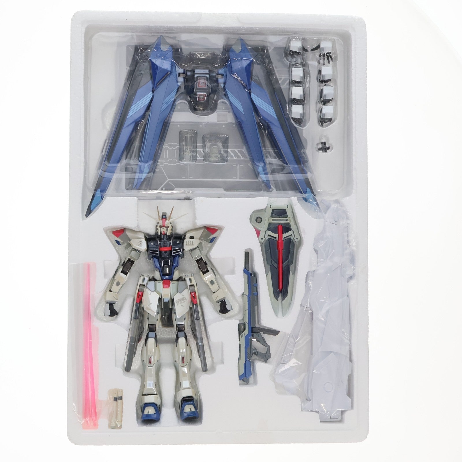 【中古即納】[FIG] 魂ネイション2012限定 METAL BUILD フリーダムガンダム プリズムコートVer. 機動戦士ガンダムSEED(シード) 魂ネイション2012開催記念商品 完成品 可動フィギュア バンダイ(20121128)