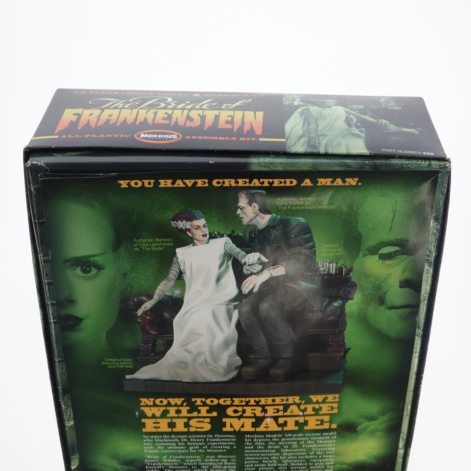 【中古即納】[PTM] 1/8 フランケンシュタインの花嫁 プラモデル(MOE928) メビウスモデル(20120613)