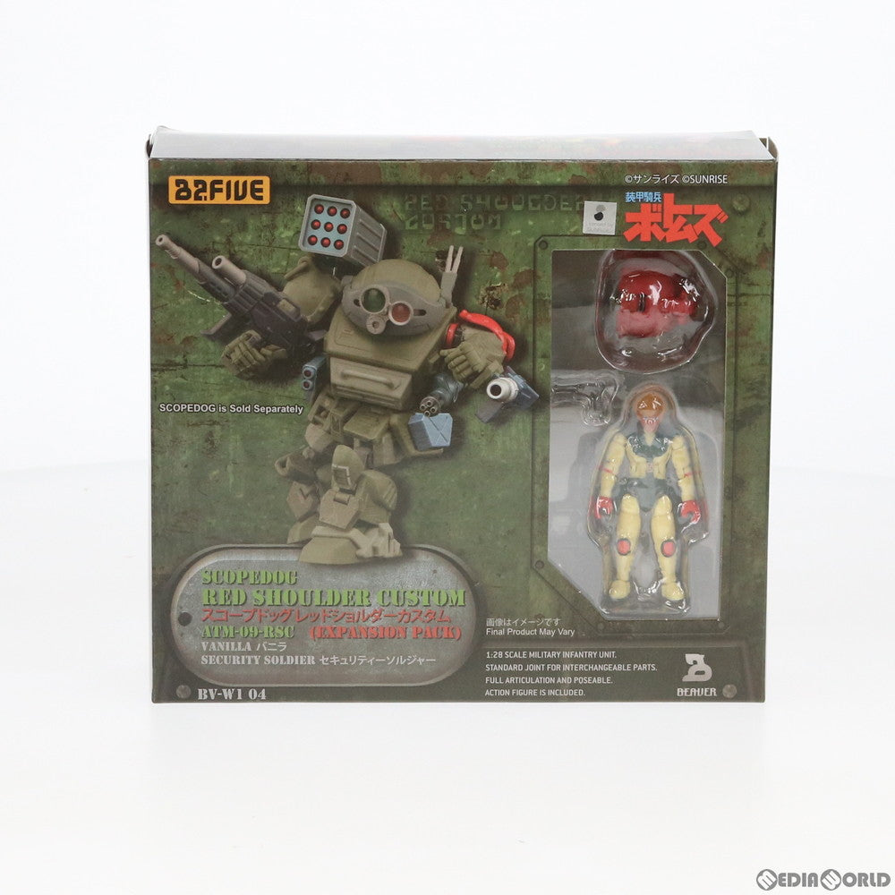 【中古即納】[FIG] B2FIVE ボトムズ スコープドッグ レッドショルダー カスタム ATM-09-RSC 装甲騎兵ボトムズ 完成品 可動フィギュア(BV-W104) BEAVER(ビーバー)/アート・ストーム(20190907)