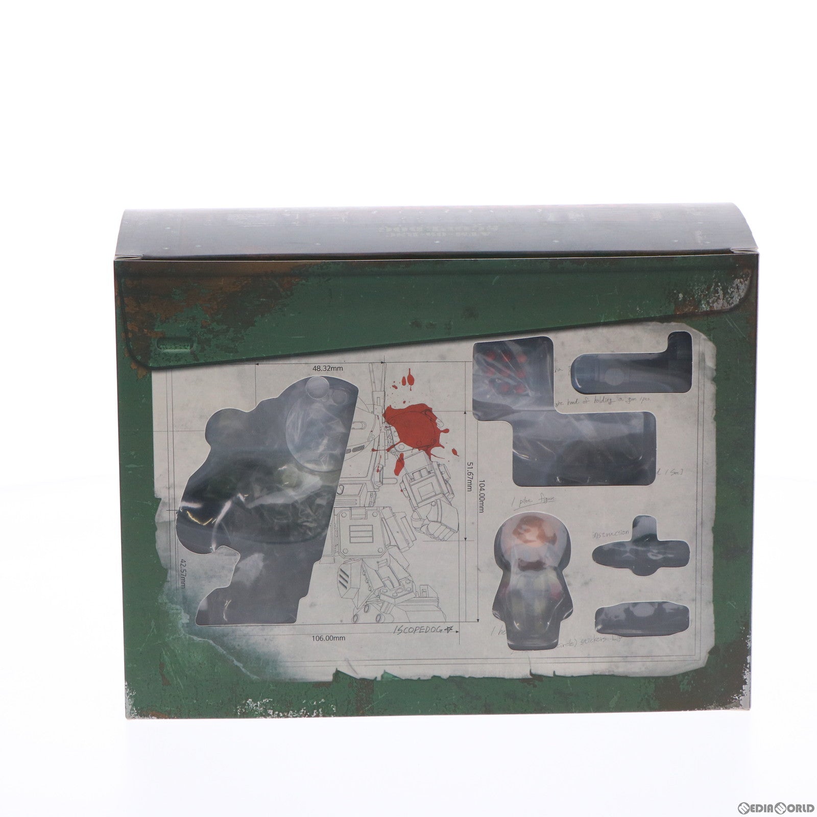 【中古即納】[FIG] Robonimo 5PRO ATM-09-RSC スコープドッグ レッドショルダーカスタム 装甲騎兵ボトムズ 完成品 可動フィギュア 5PRO STUDIO(オープロスタジオ)(20190903)