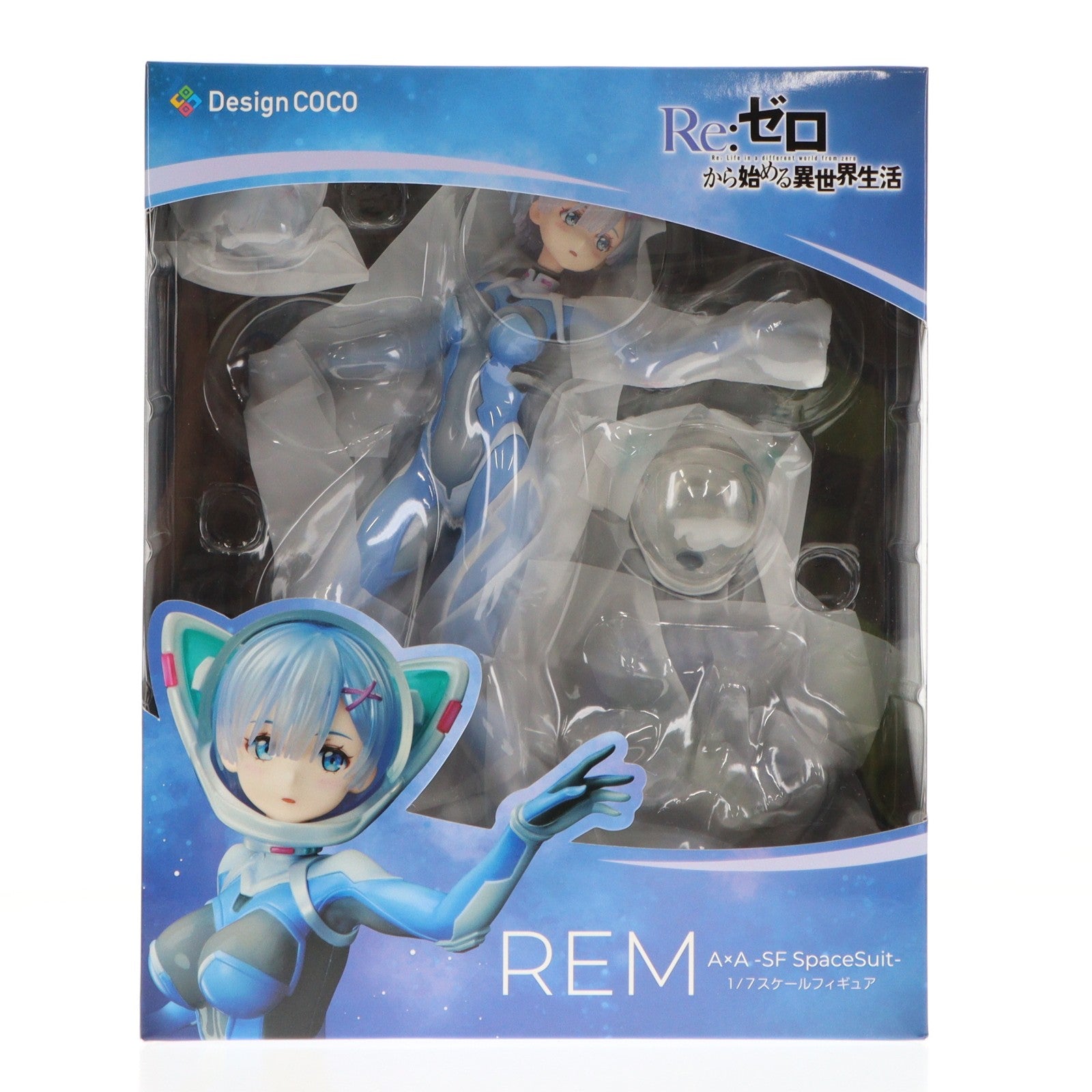 【中古即納】[FIG] A×A レム -SF SpaceSuit- Re:ゼロから始める異世界生活 1/7 完成品 フィギュア デザインココ(20250131)