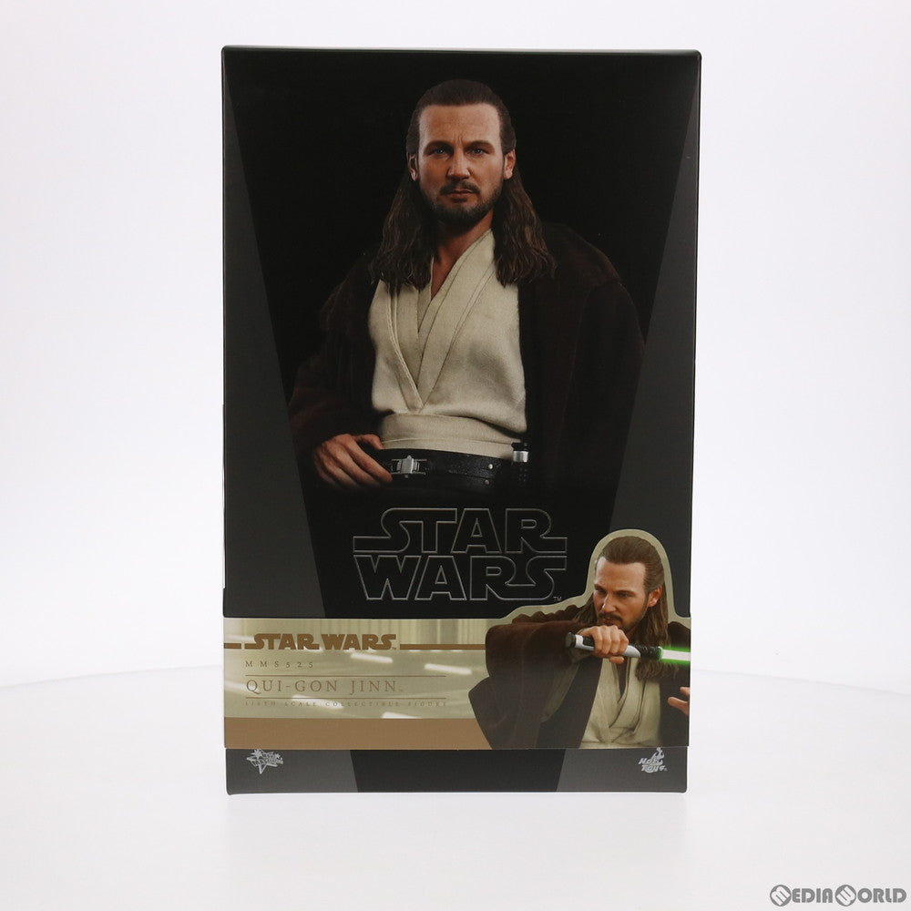 【中古即納】[FIG] ムービー・マスターピース クワイ=ガン・ジン STAR WARS(スター・ウォーズ) エピソード1/ファントム・メナス 1/6 完成品 可動フィギュア(MM#525) ホットトイズ(20201128)