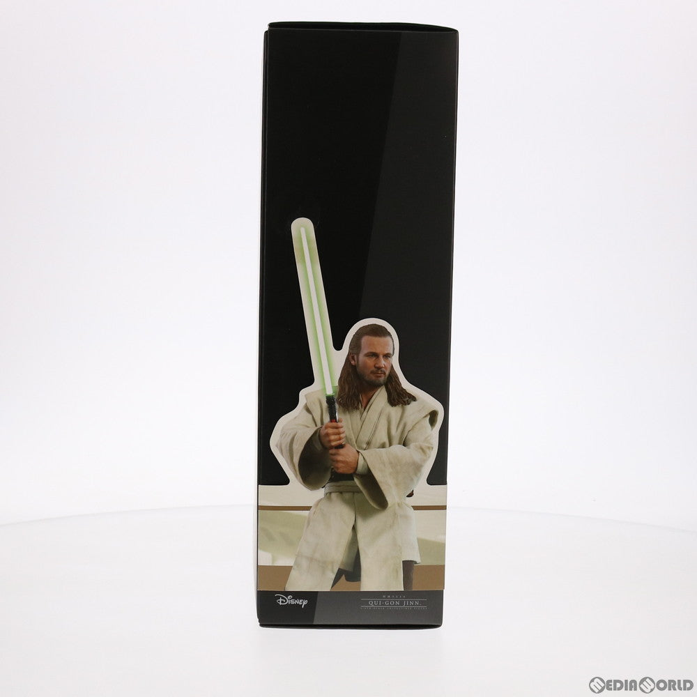 【中古即納】[FIG] ムービー・マスターピース クワイ=ガン・ジン STAR WARS(スター・ウォーズ) エピソード1/ファントム・メナス 1/6 完成品 可動フィギュア(MM#525) ホットトイズ(20201128)