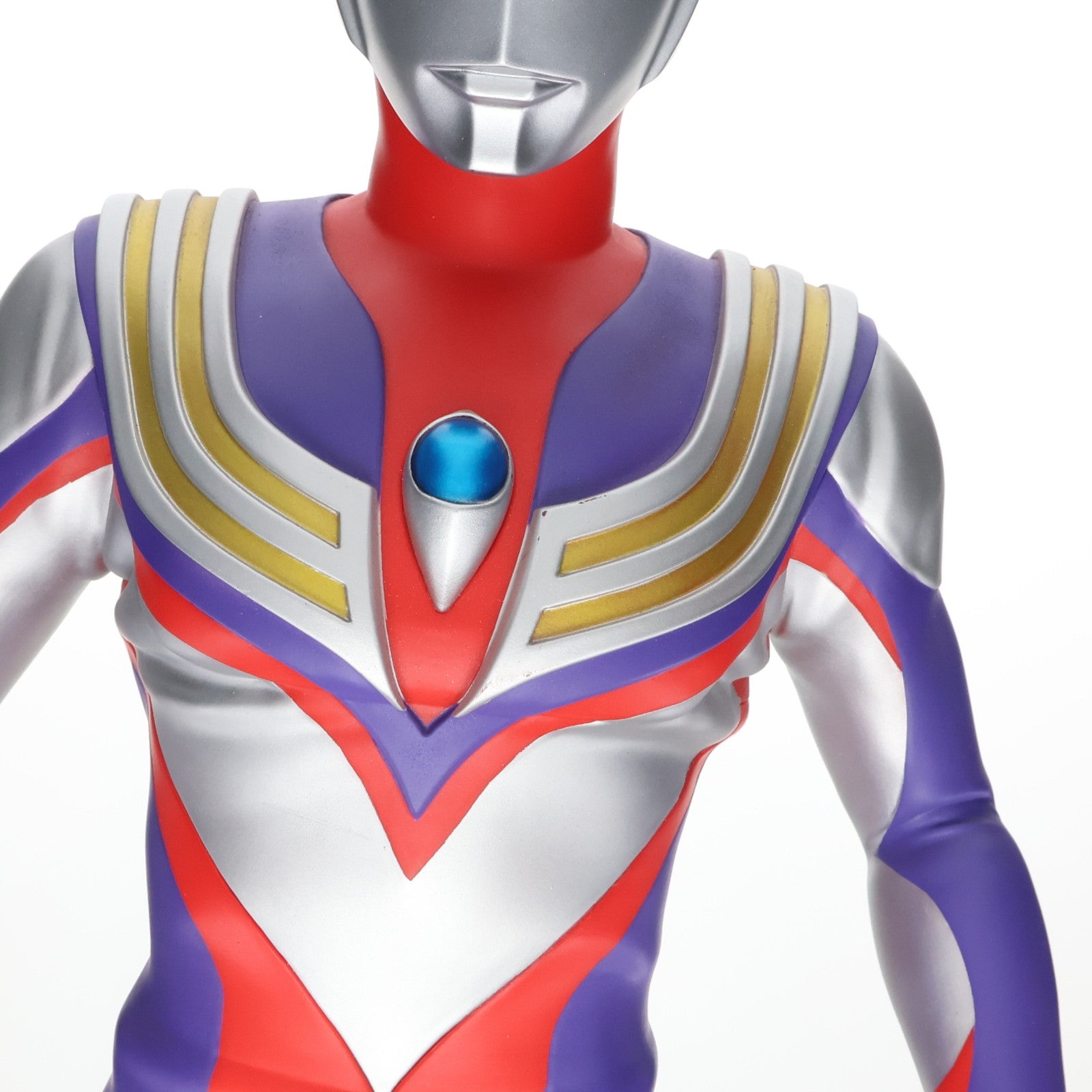 【中古即納】[SFT] JUNGLE 光の巨人シリーズ ウルトラマンティガ 1/100 完成品 ソフビフィギュア 造形工房密林(20191224)