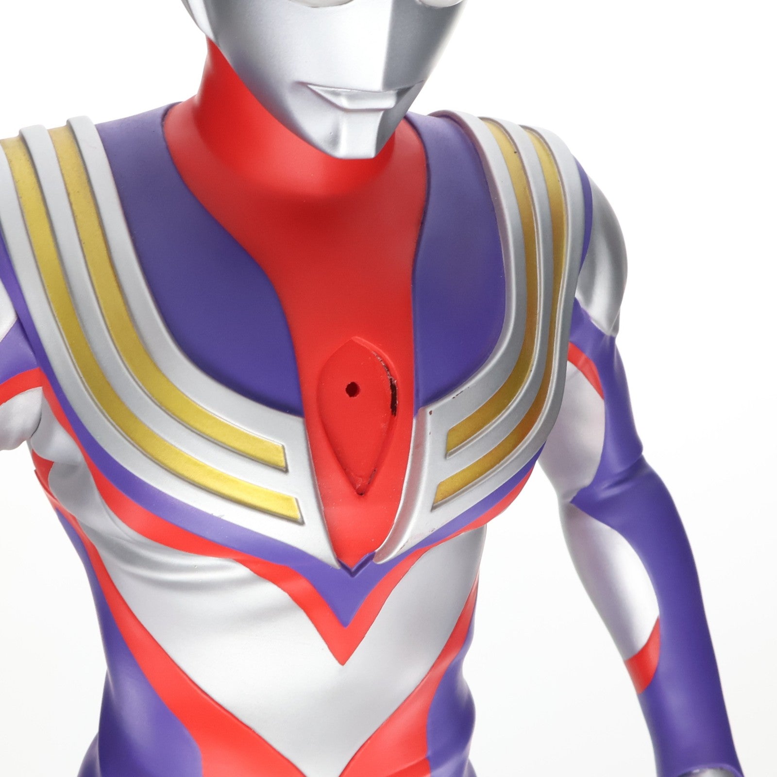 【中古即納】[SFT] JUNGLE 光の巨人シリーズ ウルトラマンティガ 1/100 完成品 ソフビフィギュア 造形工房密林(20191224)