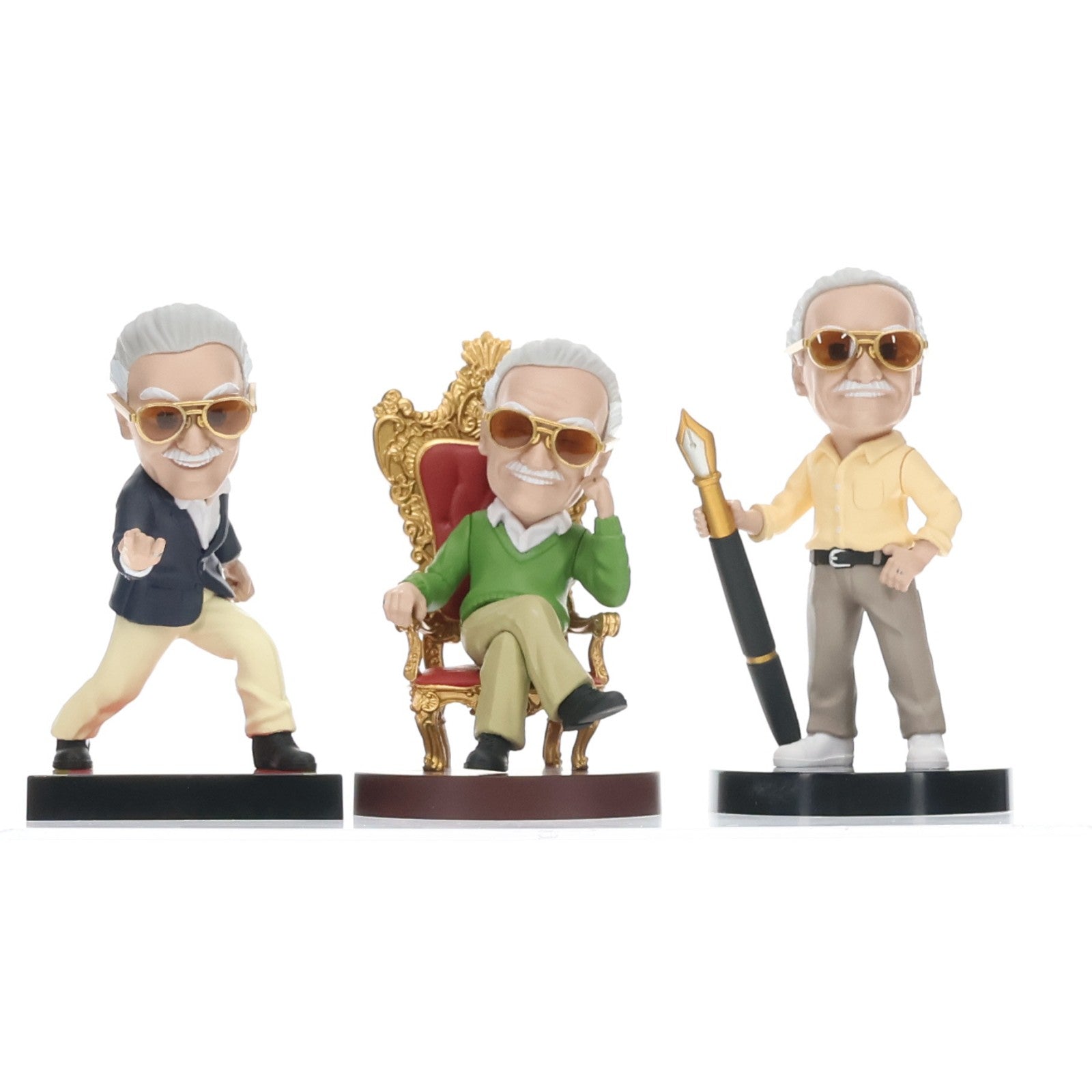【中古即納】[FIG] Mini Egg Attack(ミニ・エッグアタック) 『スタン・リー』シリーズ 3体セット 完成品 フィギュア(MEA-023) Beast Kingdom(ビーストキングダム)(20220228)