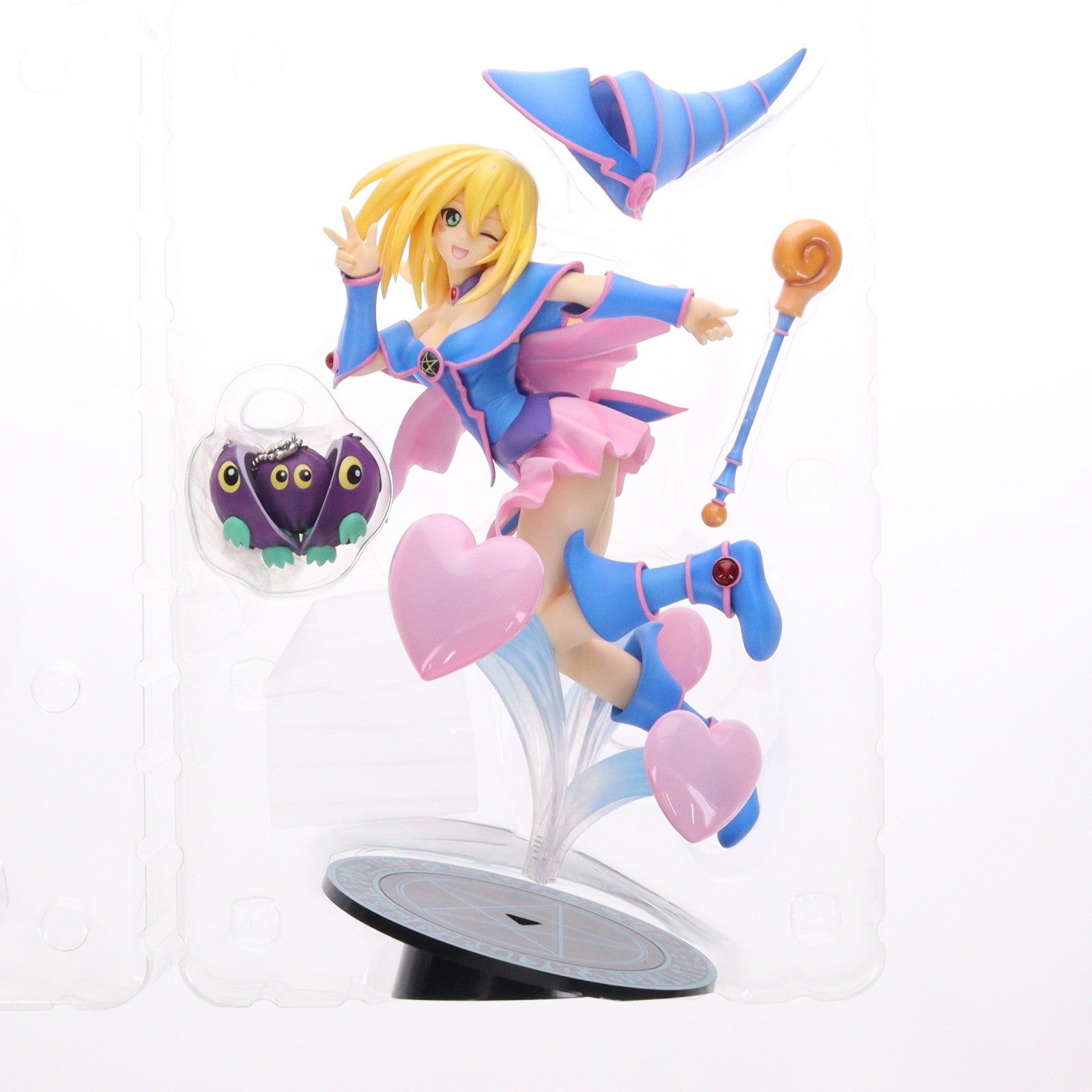 【中古即納】[FIG] 初回特典付属 劇場版 ブラック・マジシャン・ガール 劇場版『遊☆戯☆王 THE DARK SIDE OF DIMENSIONS』(ザ・ダーク・サイド・オブ・ディメンジョンズ) 1/7 完成品 フィギュア(PP621) コトブキヤ(20160318)