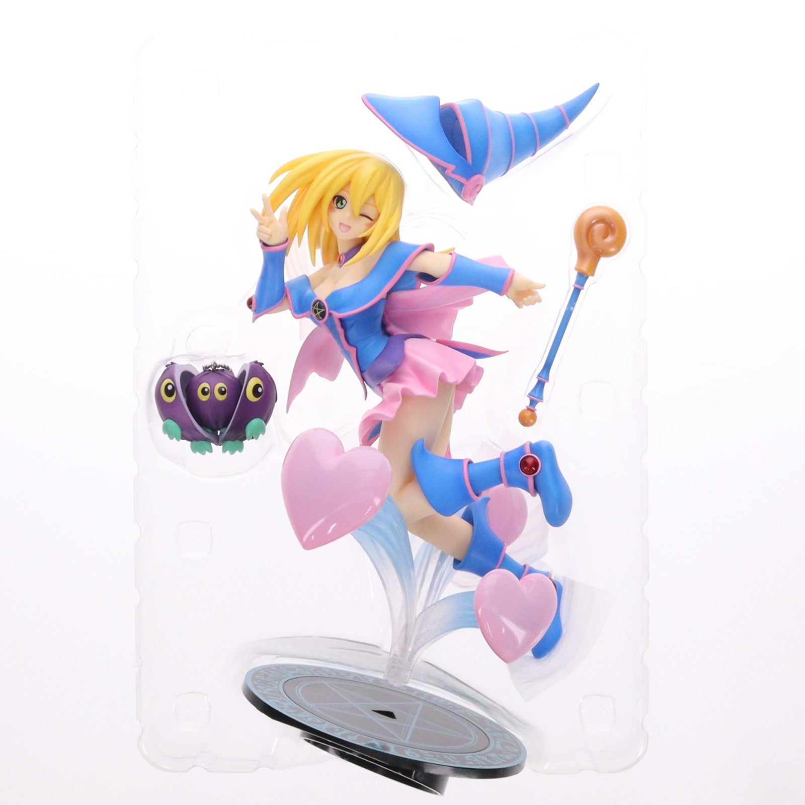 【中古即納】[FIG] 初回特典付属 劇場版 ブラック・マジシャン・ガール 劇場版『遊☆戯☆王 THE DARK SIDE OF DIMENSIONS』(ザ・ダーク・サイド・オブ・ディメンジョンズ) 1/7 完成品 フィギュア(PP621) コトブキヤ(20160318)