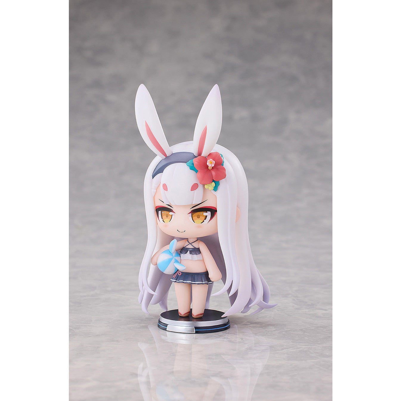 【中古即納】[FIG] クリアカード3枚付属 3体セット アズールレーン サマー水着 完成品 デフォルメフィギュア Vol.1 HanaBee(ハナビー)(20250731)