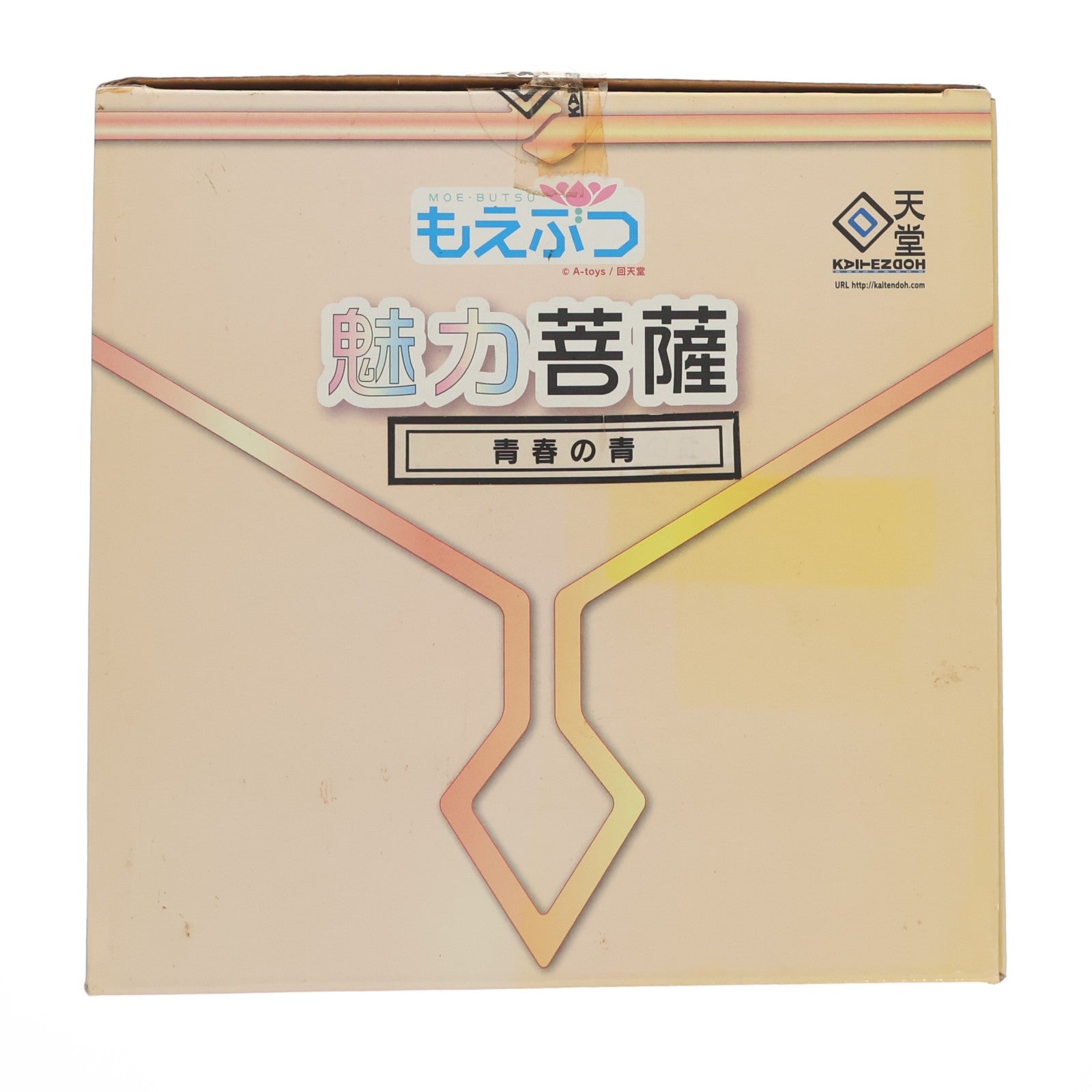 【中古即納】[FIG] 魅力菩薩【青春の青】 もえぶつ 1/8 完成品 フィギュア 回天堂(20110823)