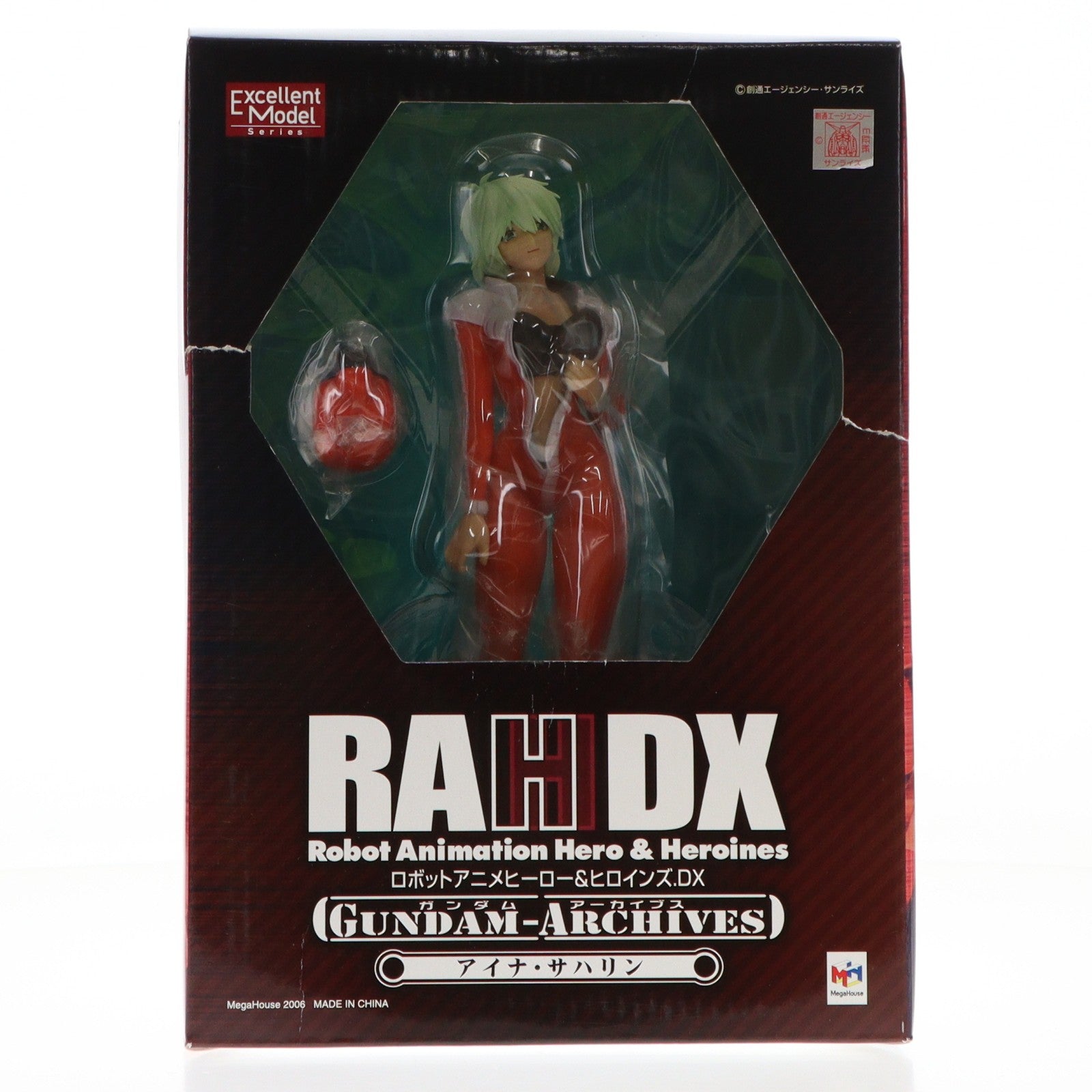 【中古即納】[FIG] エクセレントモデル RAHDX ガンダム・アーカイブス サイド4 アイナ・サハリン 機動戦士ガンダム第08MS小隊 1/8 完成品 フィギュア メガハウス(20060914)