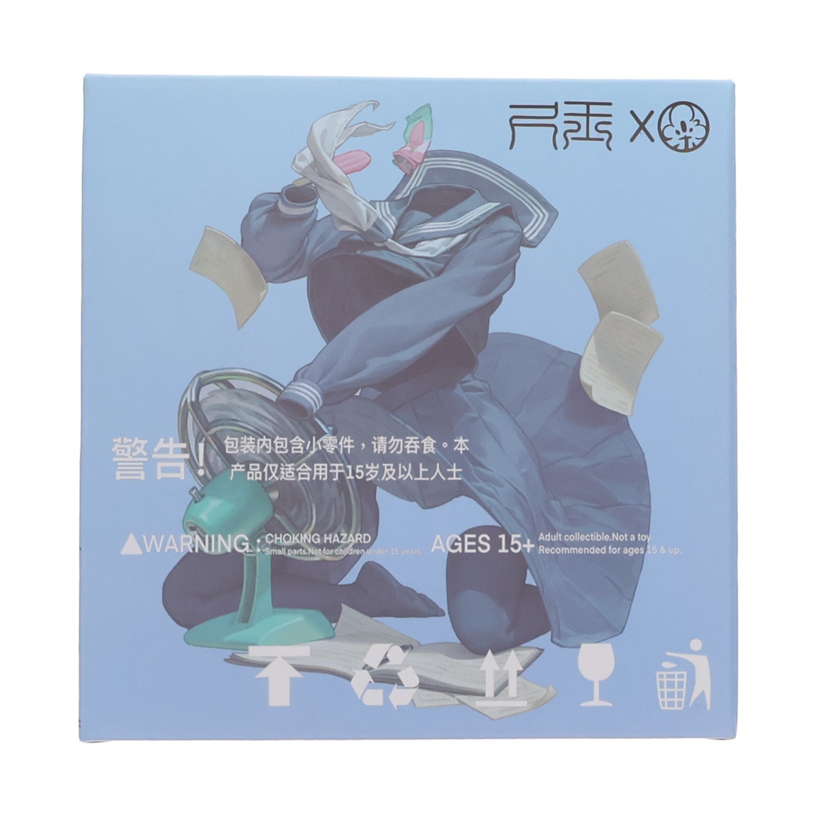 【中古即納】[FIG] 夏風 illustration by 花噎菜 完成品 フィギュア 尺玉(シャクダマ)(20250630)