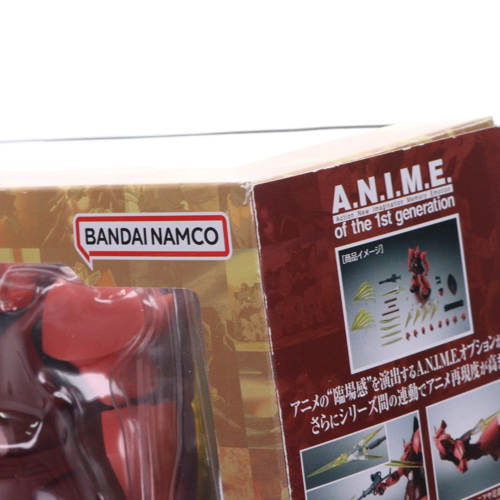 【中古即納】[FIG] (再販) ROBOT魂(SIDE MS) MS-14S シャア専用ゲルググ ver. A.N.I.M.E. 機動戦士ガンダム 完成品 可動フィギュア バンダイスピリッツ(20250118)
