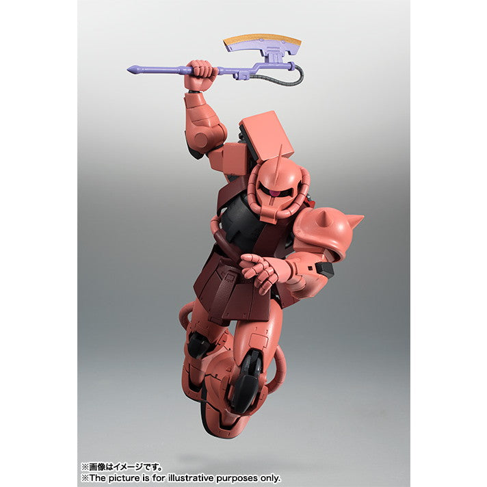 【中古即納】[FIG] (再々販) ROBOT魂(SIDE MS) MS-06S シャア専用ザク ver. A.N.I.M.E. 機動戦士ガンダム 完成品 可動フィギュア バンダイスピリッツ(20251213)