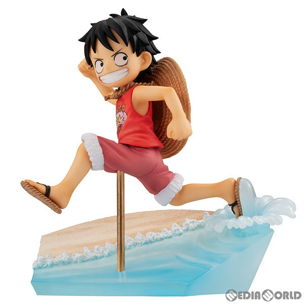 【中古即納】[FIG] G.E.M.シリーズ モンキー・D・ルフィ RUN!RUN!RUN! ONE PIECE(ワンピース) 完成品 フィギュア メガハウス(20230629)