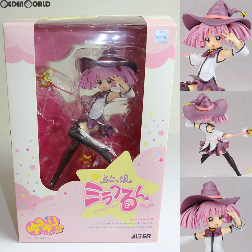 【中古即納】[FIG] 魔女っ娘ミラクるん(Mirakurun) ゆるゆり♪♪ 1/7 完成品 フィギュア アルター(20130410)
