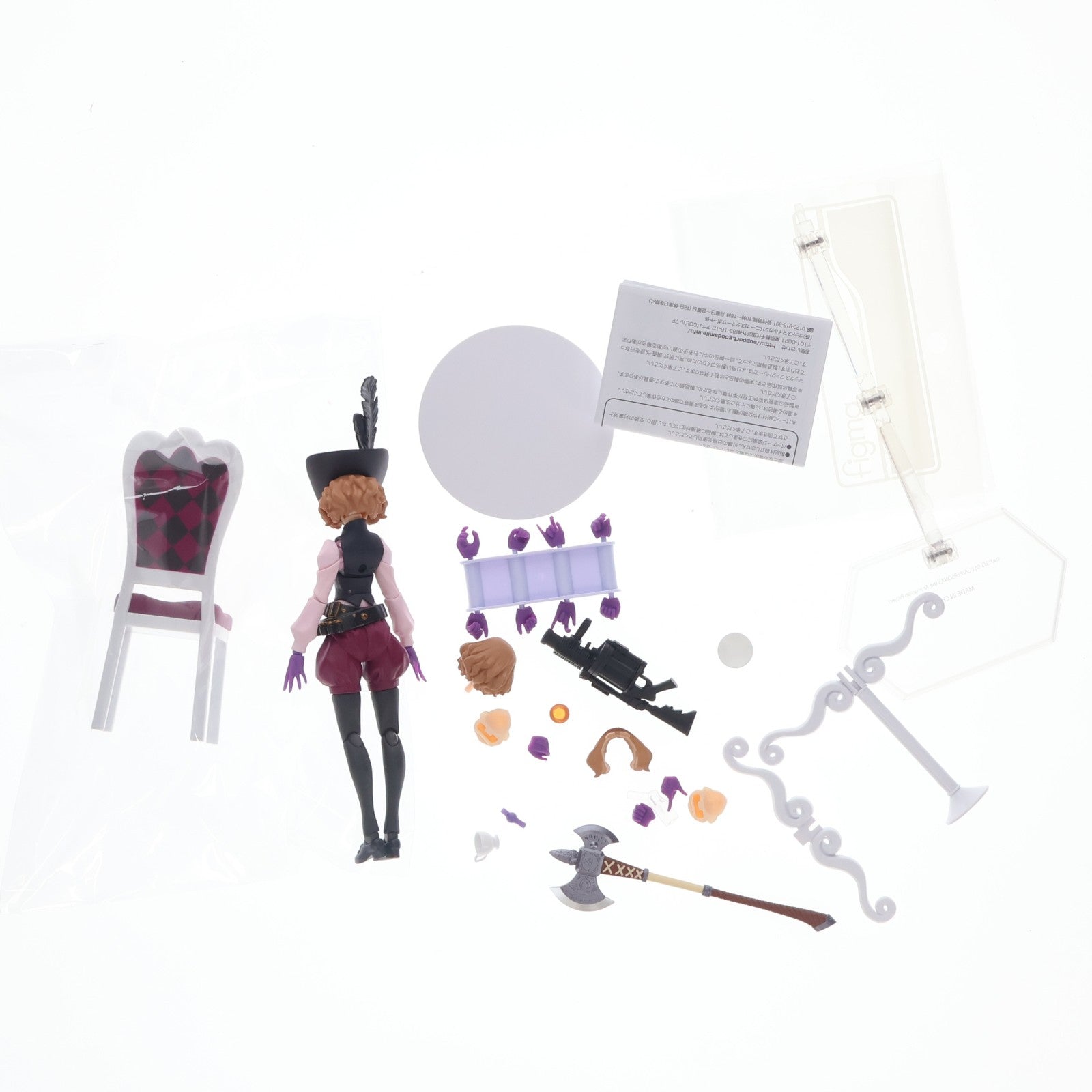 【中古即納】[FIG] figma(フィグマ) 458-DX ノワール DX ver. PERSONA5 the Animation(ペルソナ5 ジ アニメーション) 完成品 可動フィギュア マックスファクトリー(20200701)